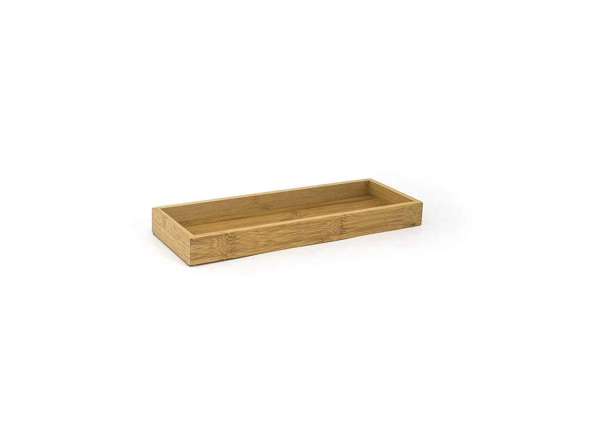 FOH Bamboo Tray, 11.75" x 4.25", 6 ct - Image 2