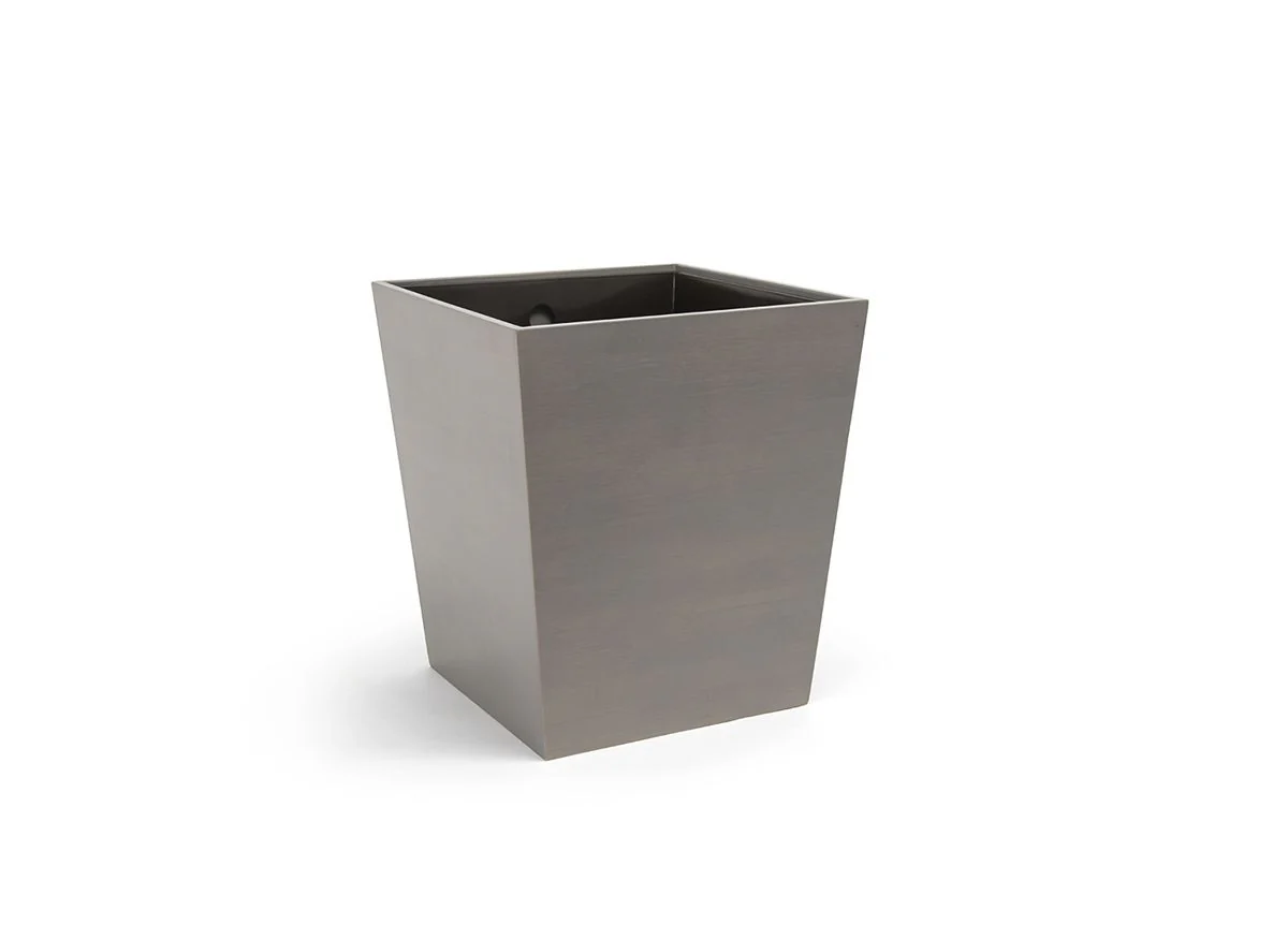 FOH Bamboo Flare Waste Basket, 14 qt, 4 ct - Image 3