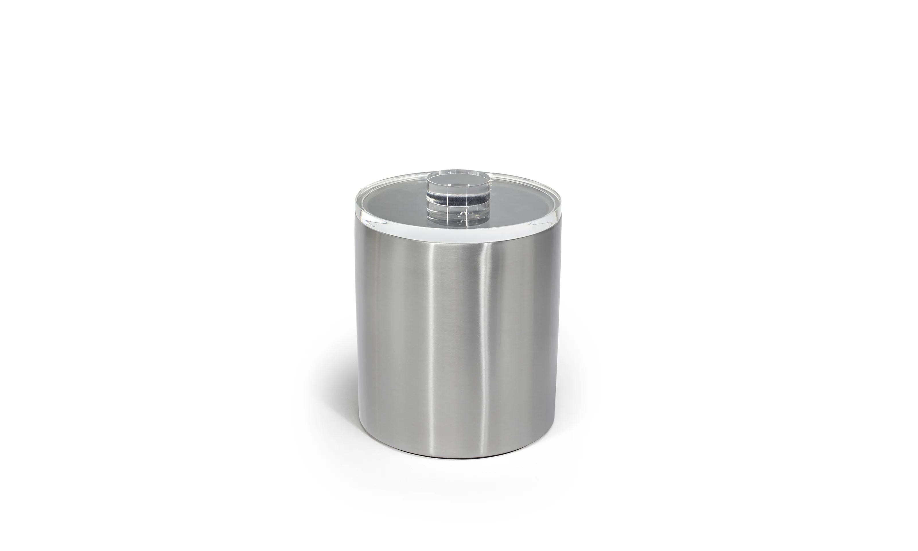 FOH Round Stainless Steel Ice Bucket with Lid, 2 qt, 4 ct - Image 3