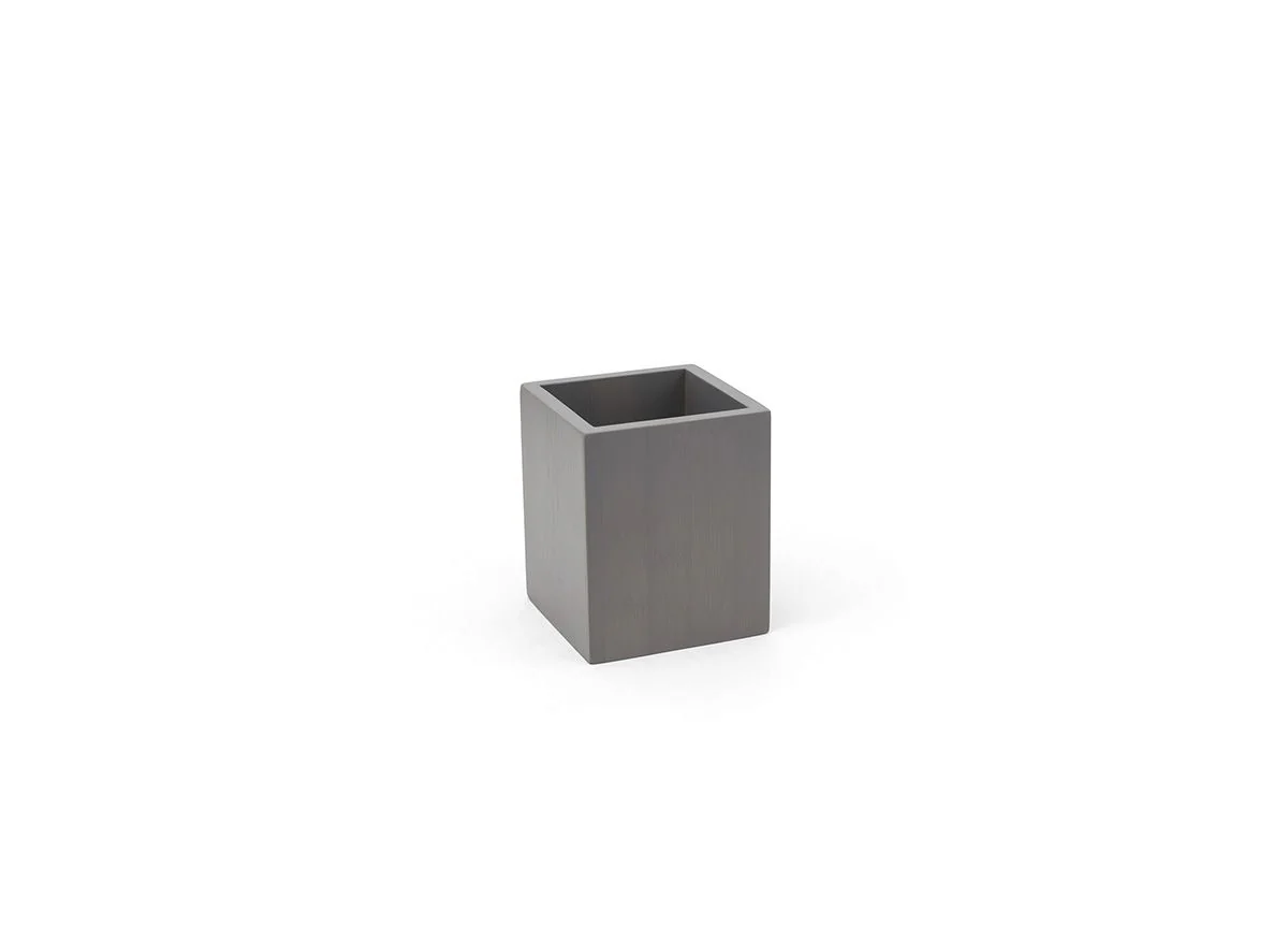 FOH Square Bali Bamboo Holder, Natural, 3.75",  6 ct - Image 3