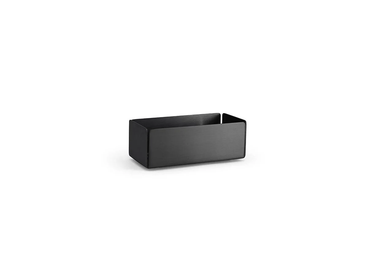 FOH Brushed Stainless Holder, 4.75" x 2.25", 12 ct - Image 2