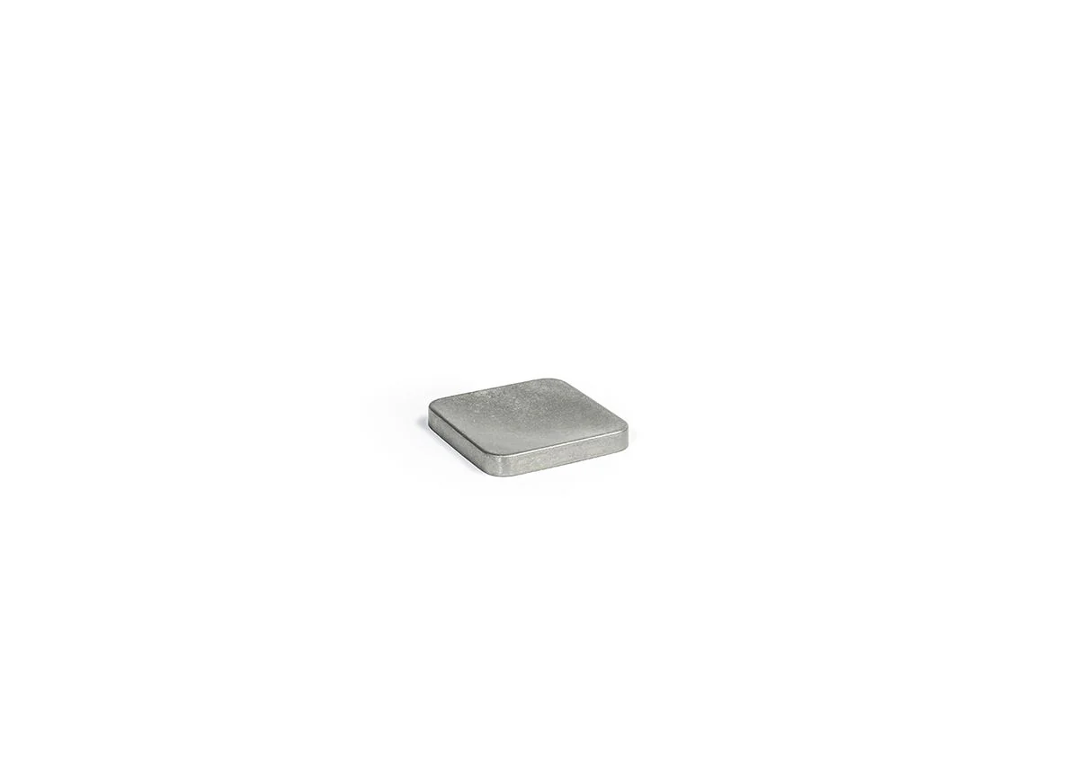FOH Brushed Stainless Steel Square Dish, 4", 12 ct - Image 3
