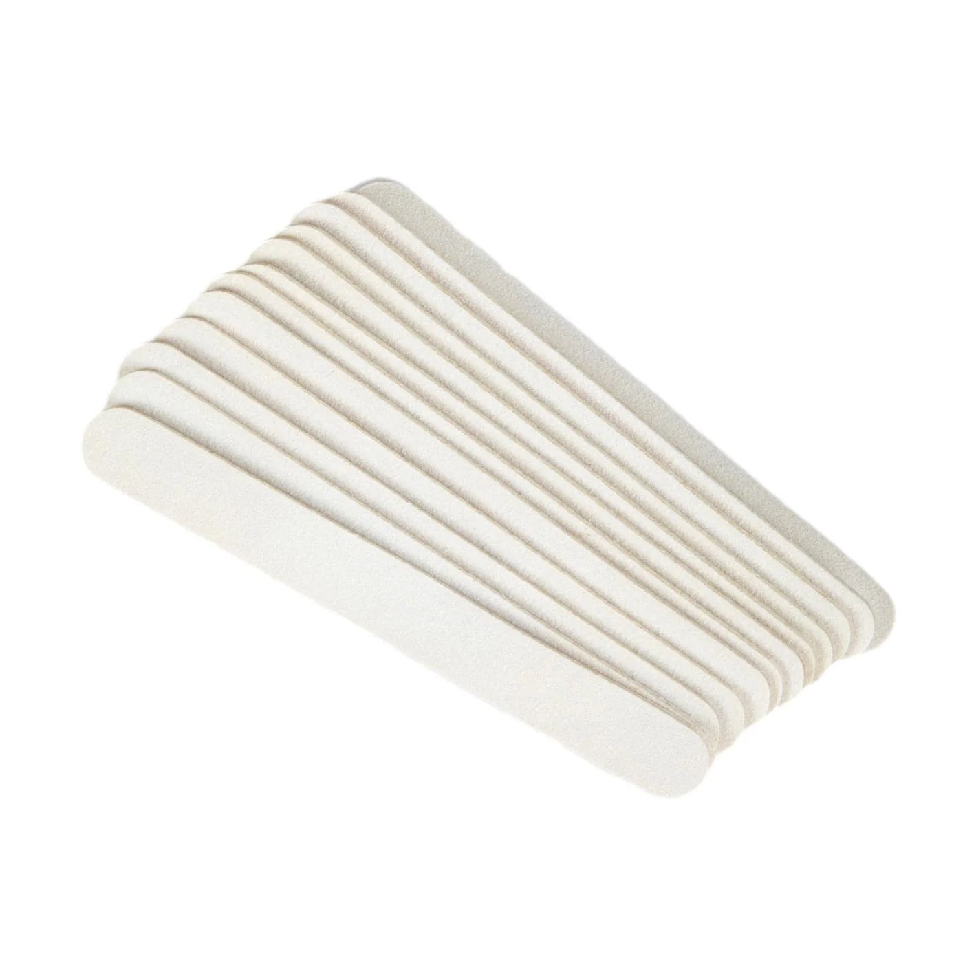 5" White Nail Files, 100/180 Grit, 50 ct - Image 2