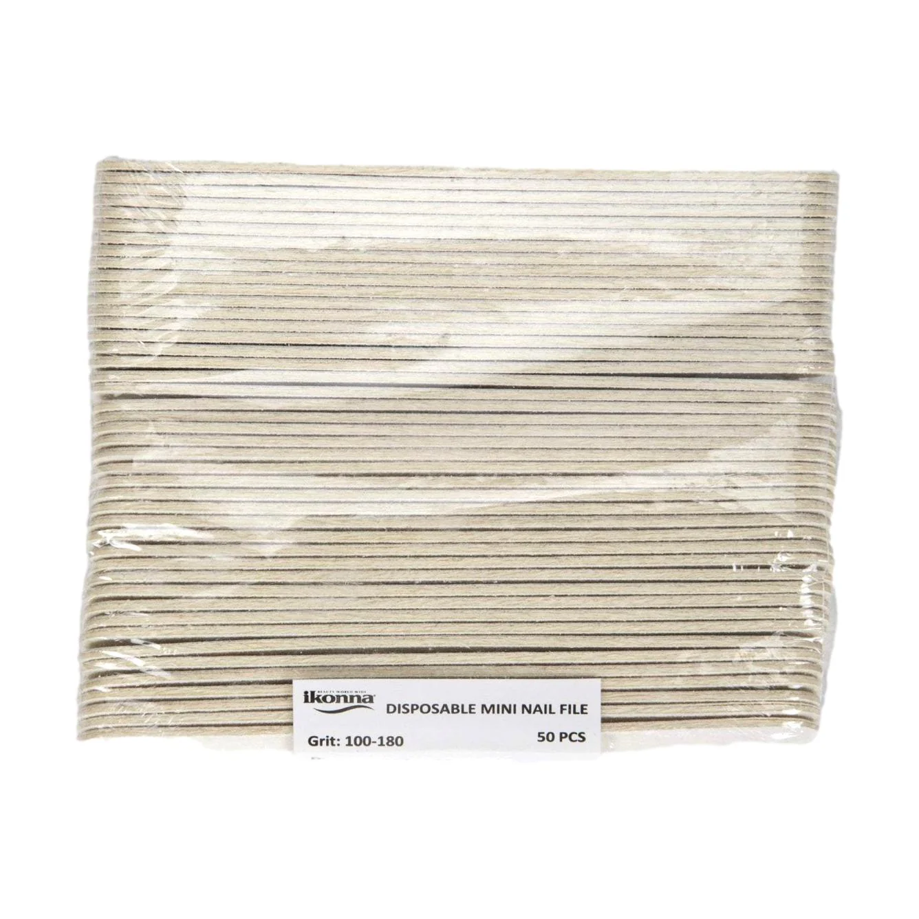 5" White Nail Files, 100/180 Grit, 50 ct - Image 6