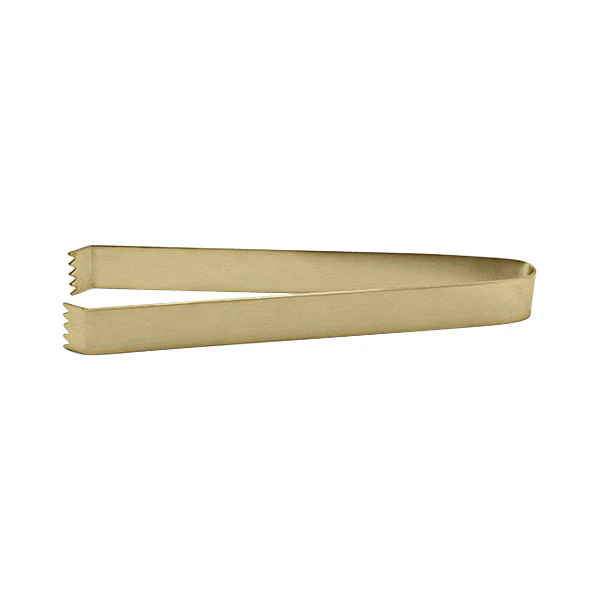 FOH Brushed Stainless Steel Tongs, 7", 12 ct - Image 2