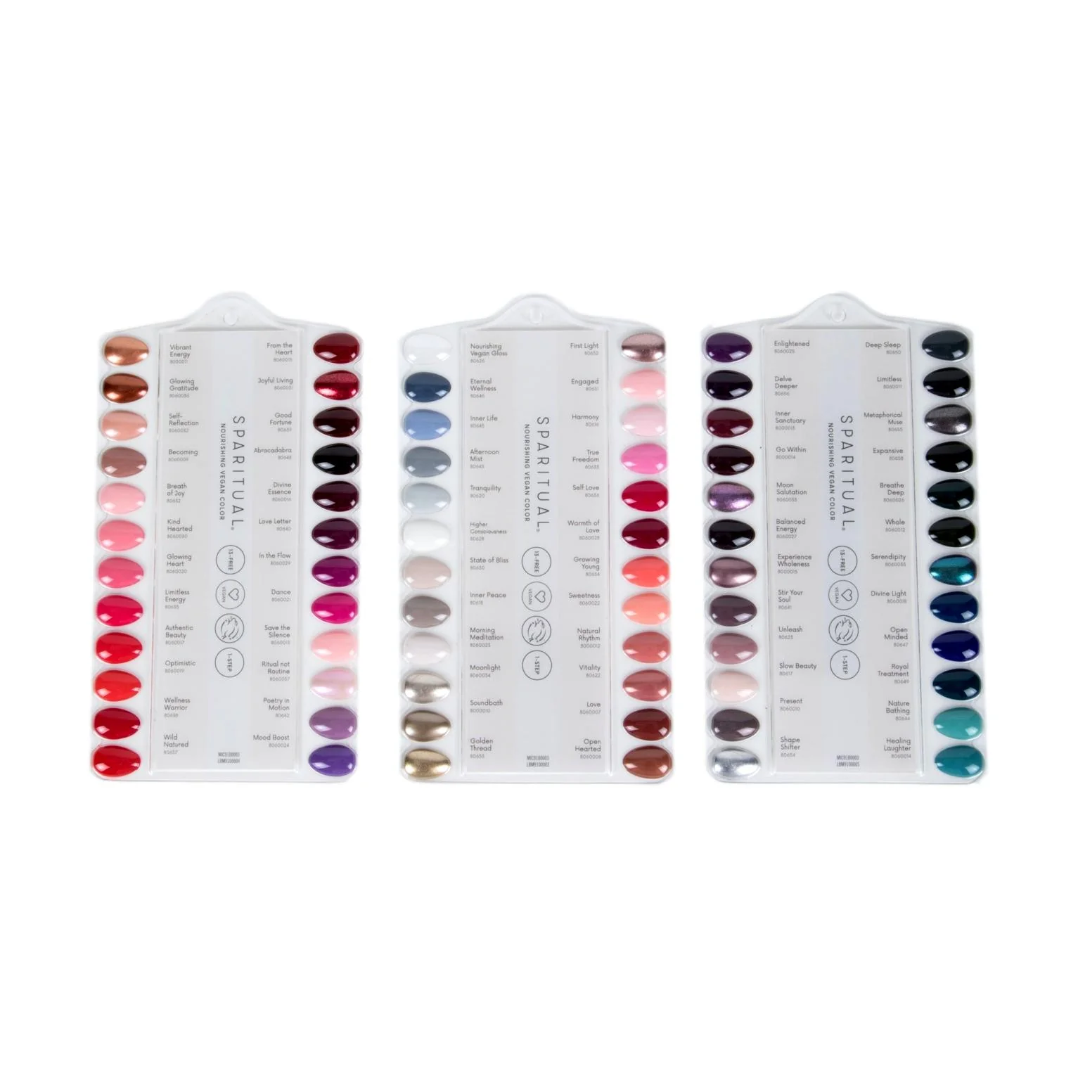 SpaRitual 72 Shade Nourishing Nail Palette - Image 2
