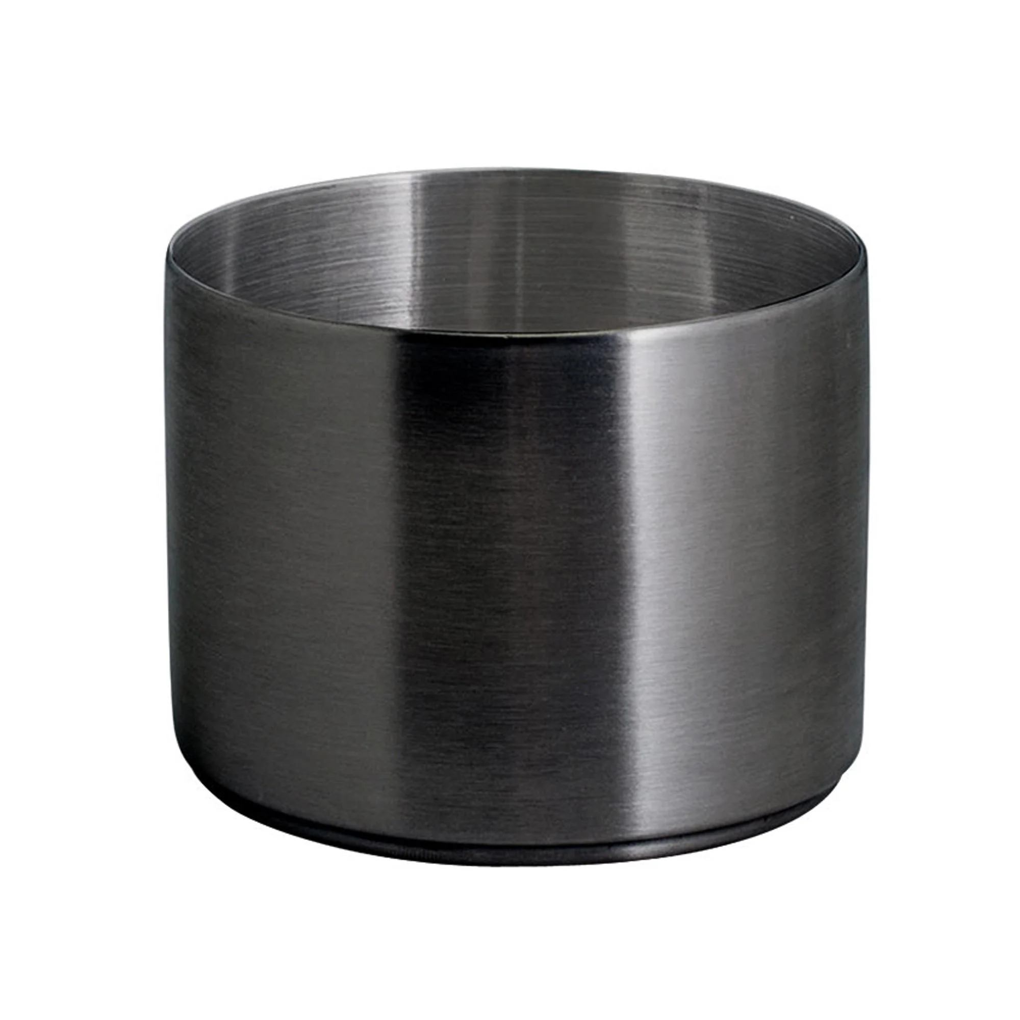FOH Round Soho Brushed Stainless Ramekin, 9 oz, 12 ct - Image 3