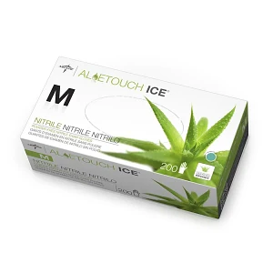 Aloetouch Ice, Green Nitrile Gloves, 200 ct - Image 3