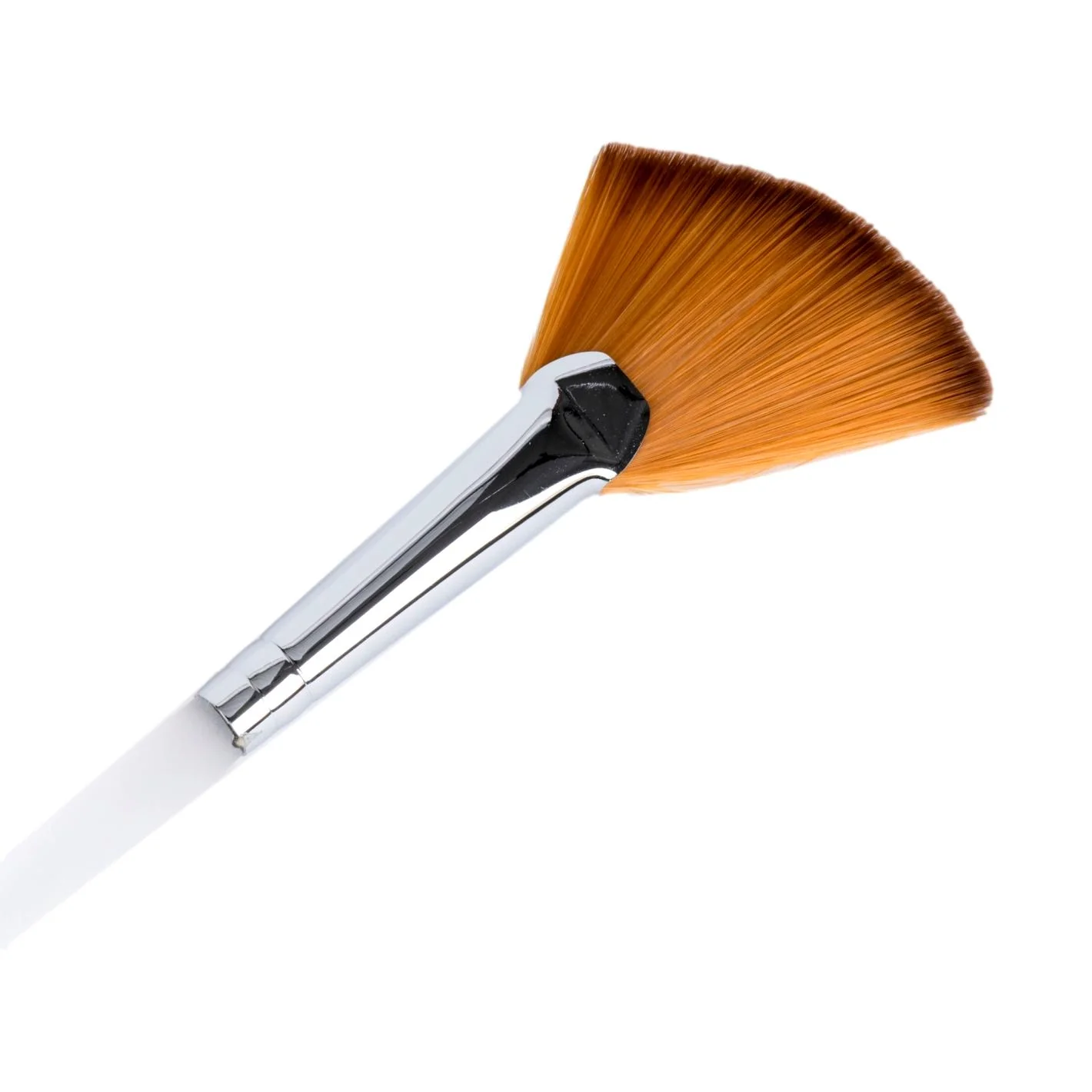 Angled Fan Mask Brush with Synthetic Bristles & Acrylic Handle, 7.75" - Image 2