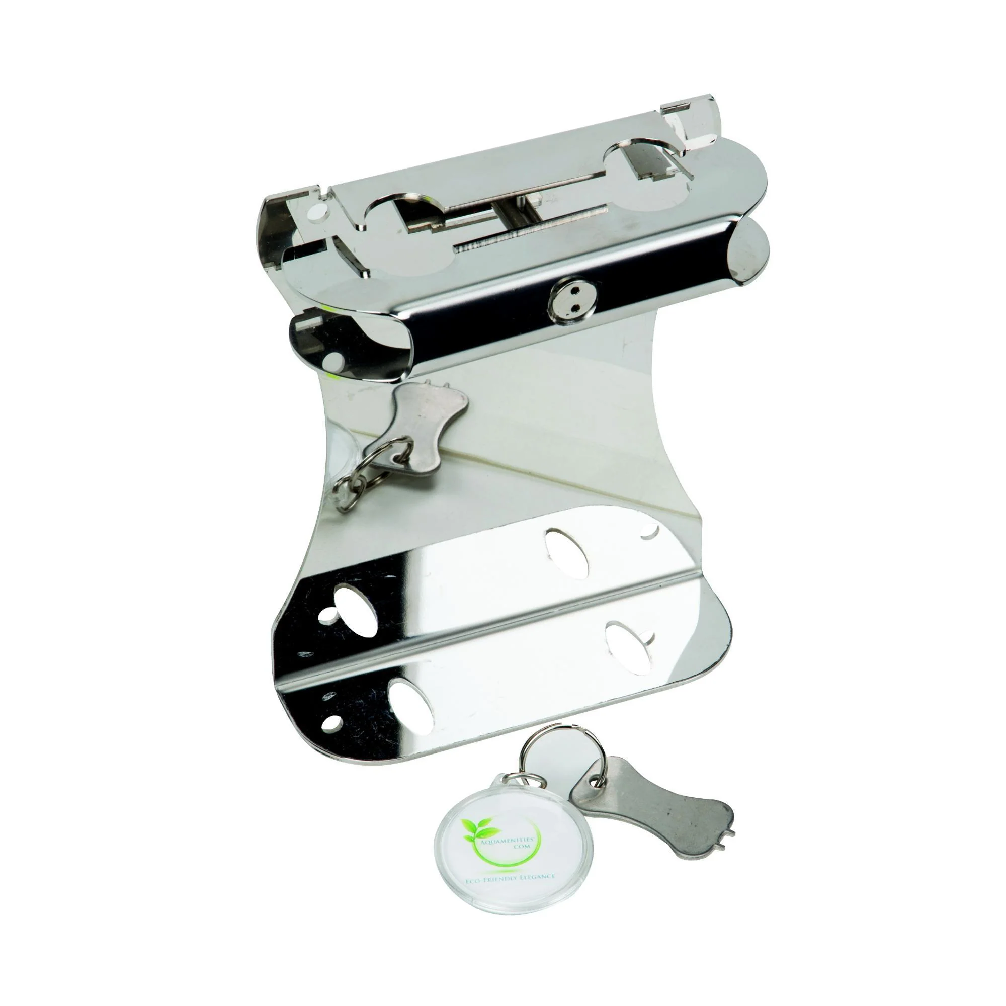 Amenity Station, Stainless Steel with Key - Image 3