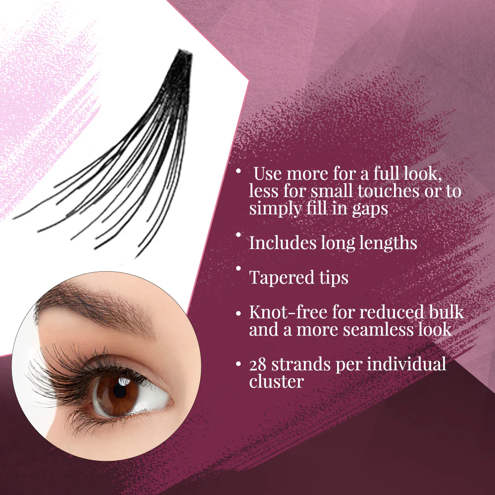 Ardell Double Up Cluster Lashes, Long - Image 2