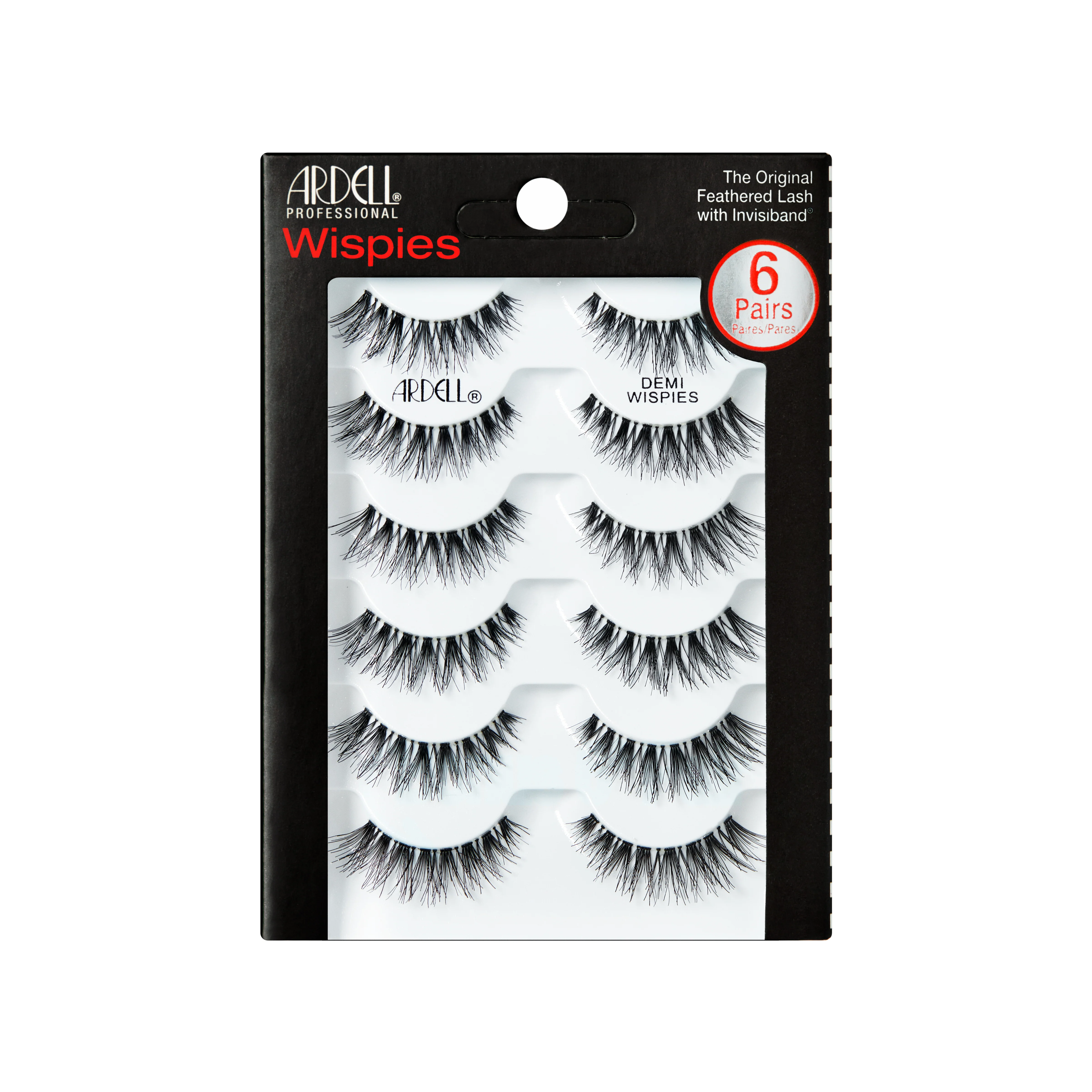 Ardell Demi Wispies Strip Lashes, Black - Image 3
