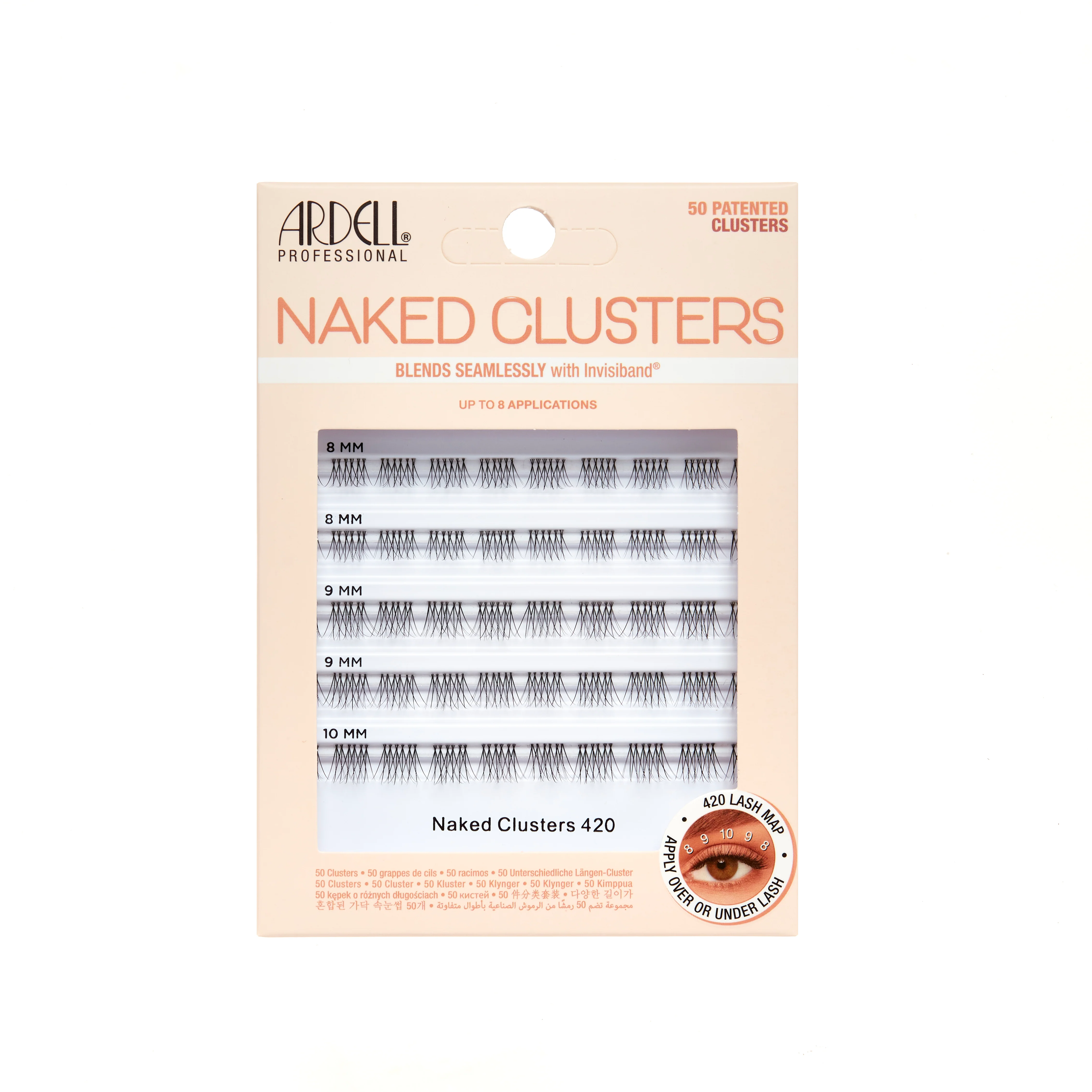 Ardell Naked Cluster Lashes 420, 50 pc