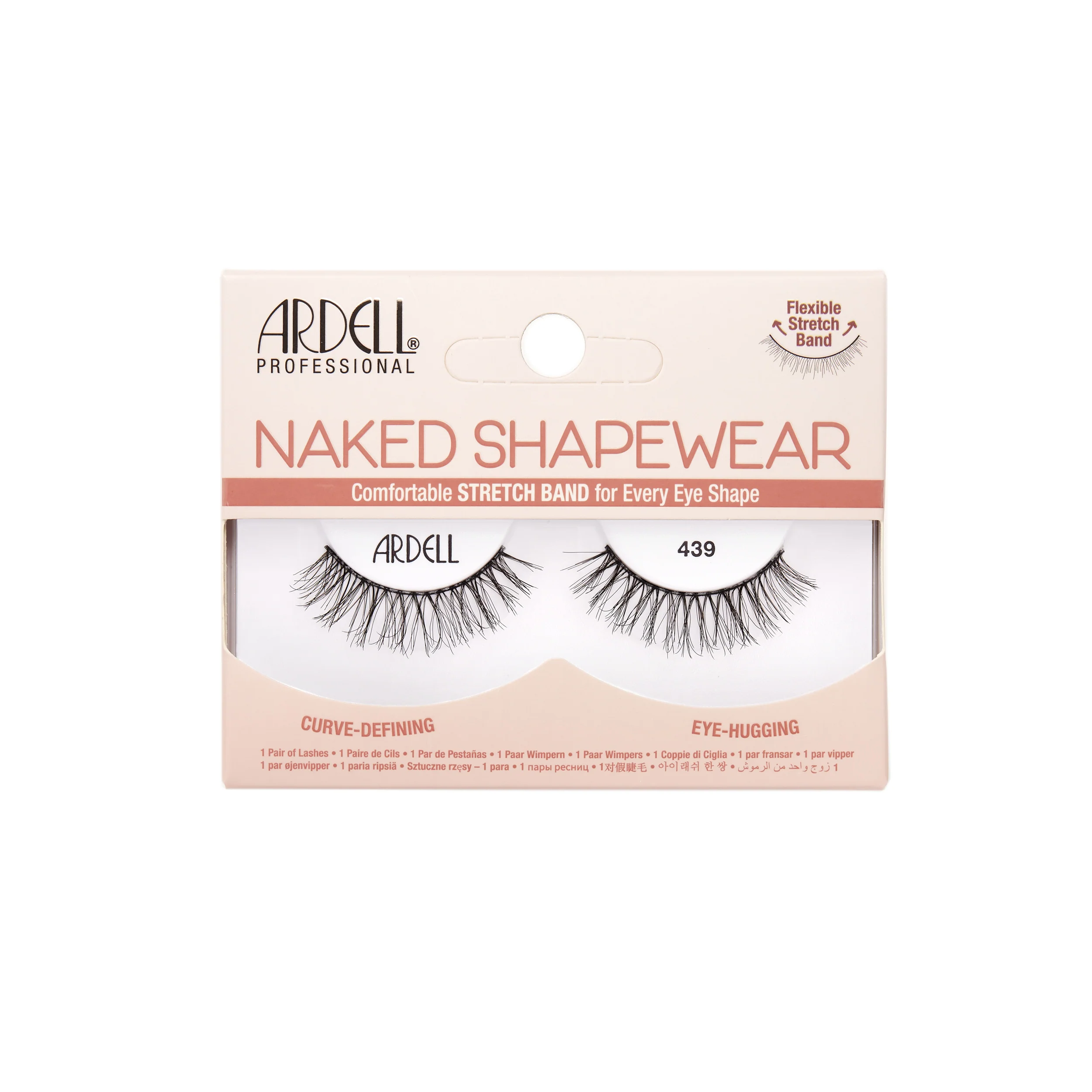 Ardell Naked Shapewear Strip Lashes 439, 1 pr