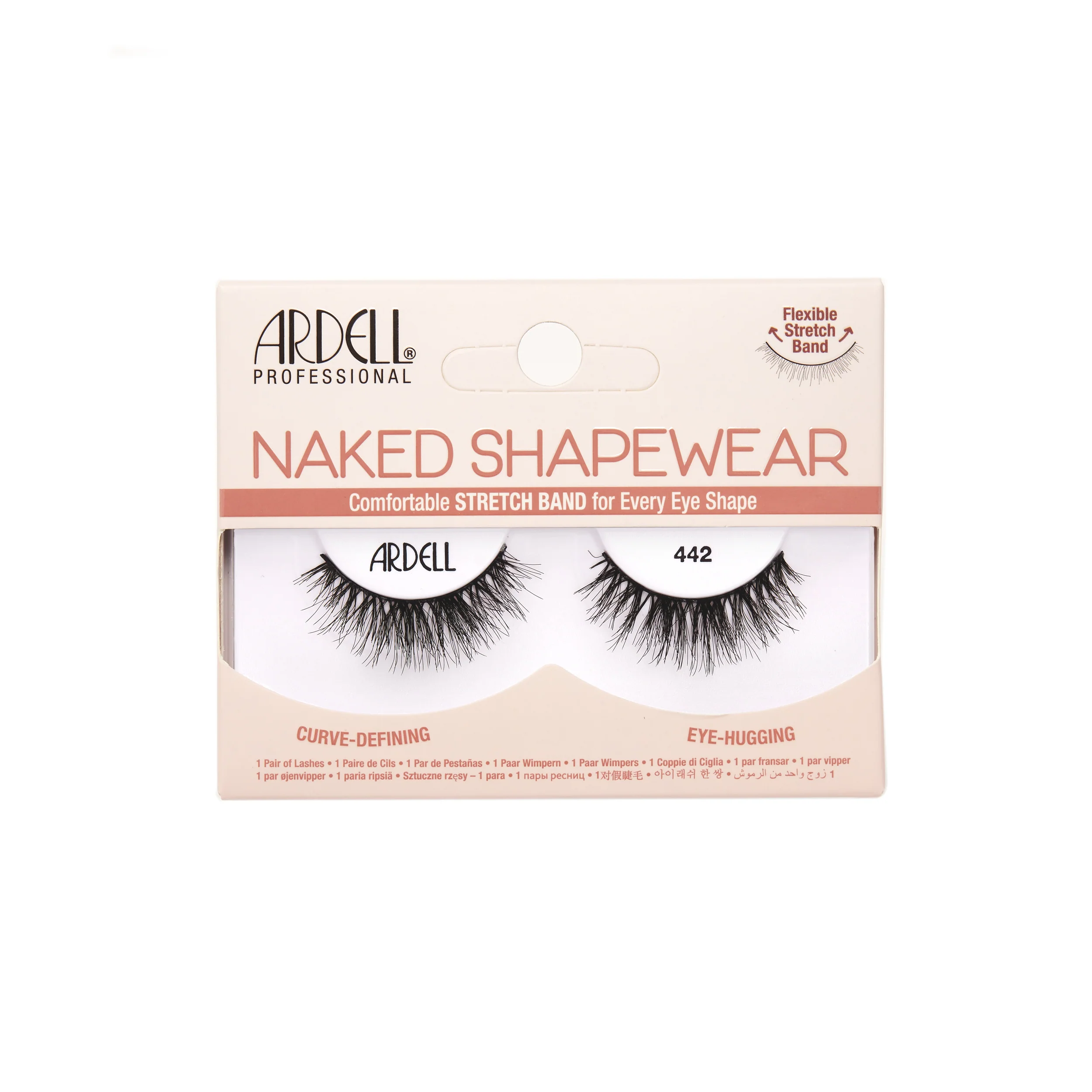 Ardell Naked Shapewear Strip Lashes 442, 1 pr