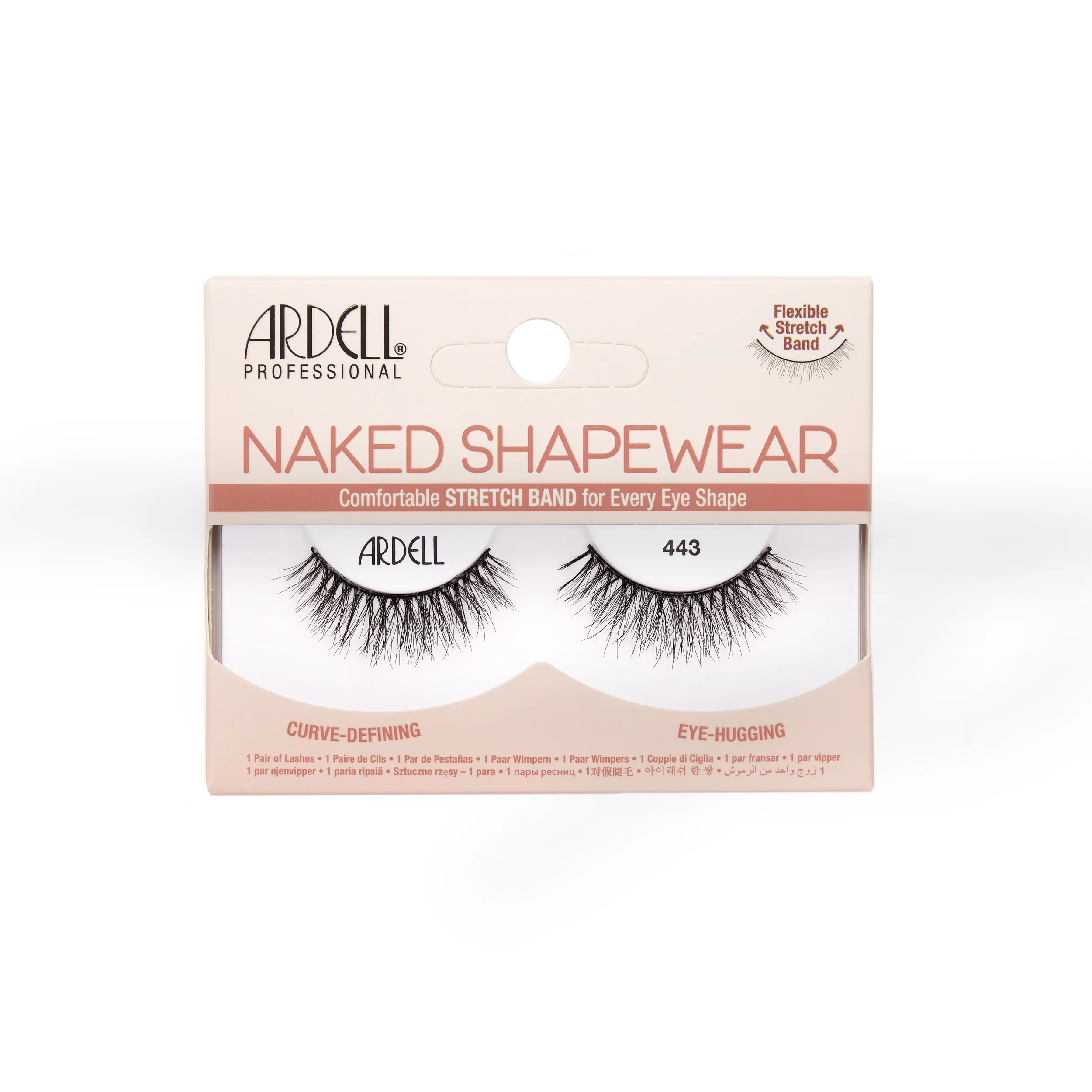 Ardell Naked Shapewear Strip Lashes 443, 1 pr