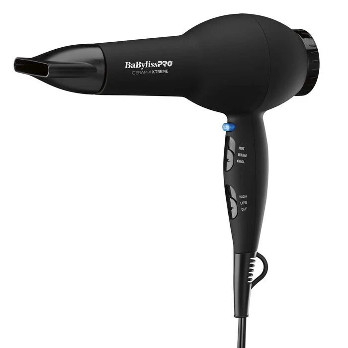 Babyliss Pro Dryer, Ceramix Xtreme, Black, 6 ct - Image 2