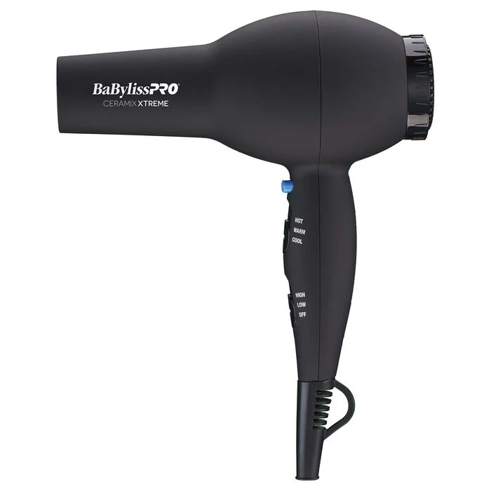Babyliss Pro Dryer, Ceramix Xtreme, Black, 6 ct - Image 3