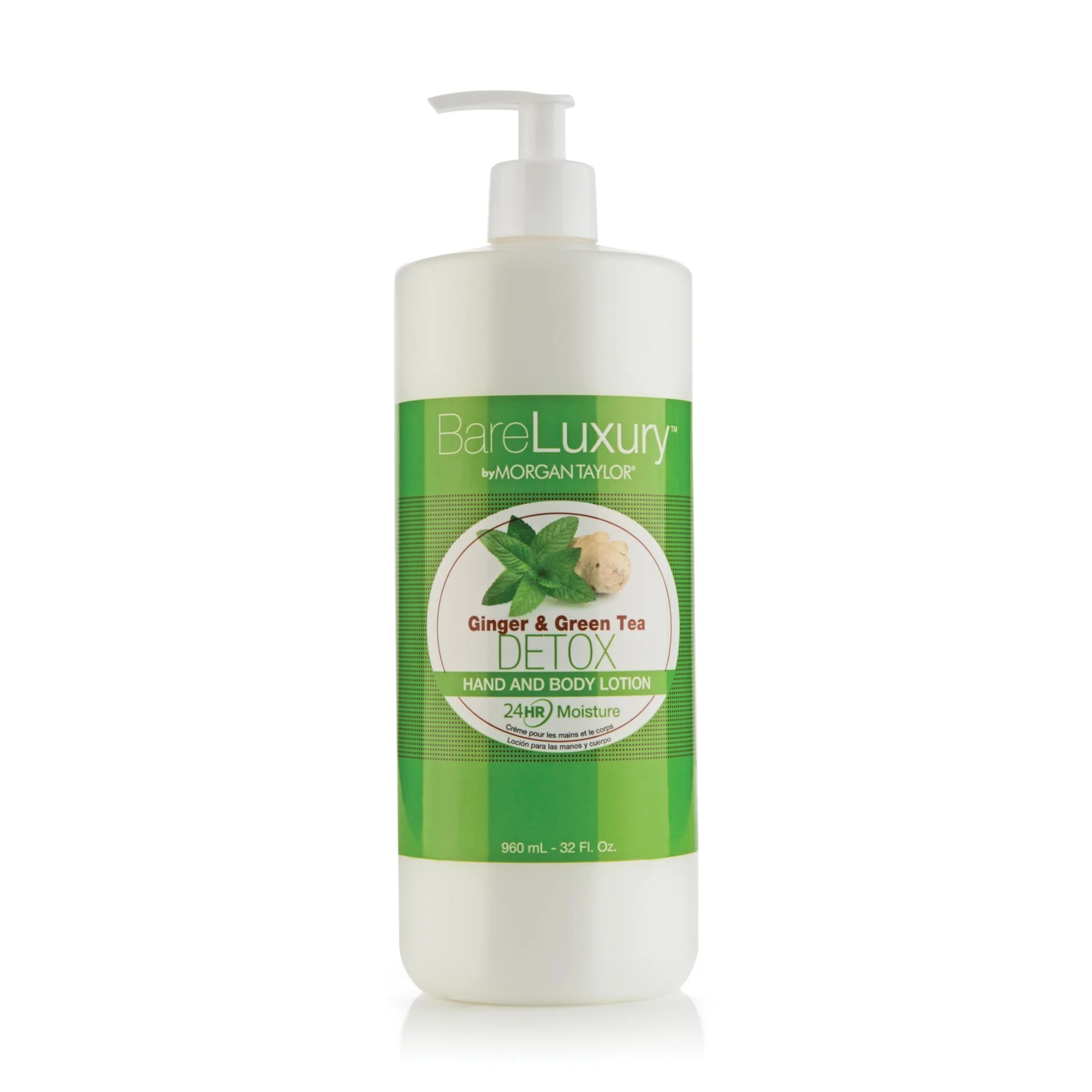 BareLuxury by Morgan Taylor, Detox Ginger & Green Tea Lotion - Image 3