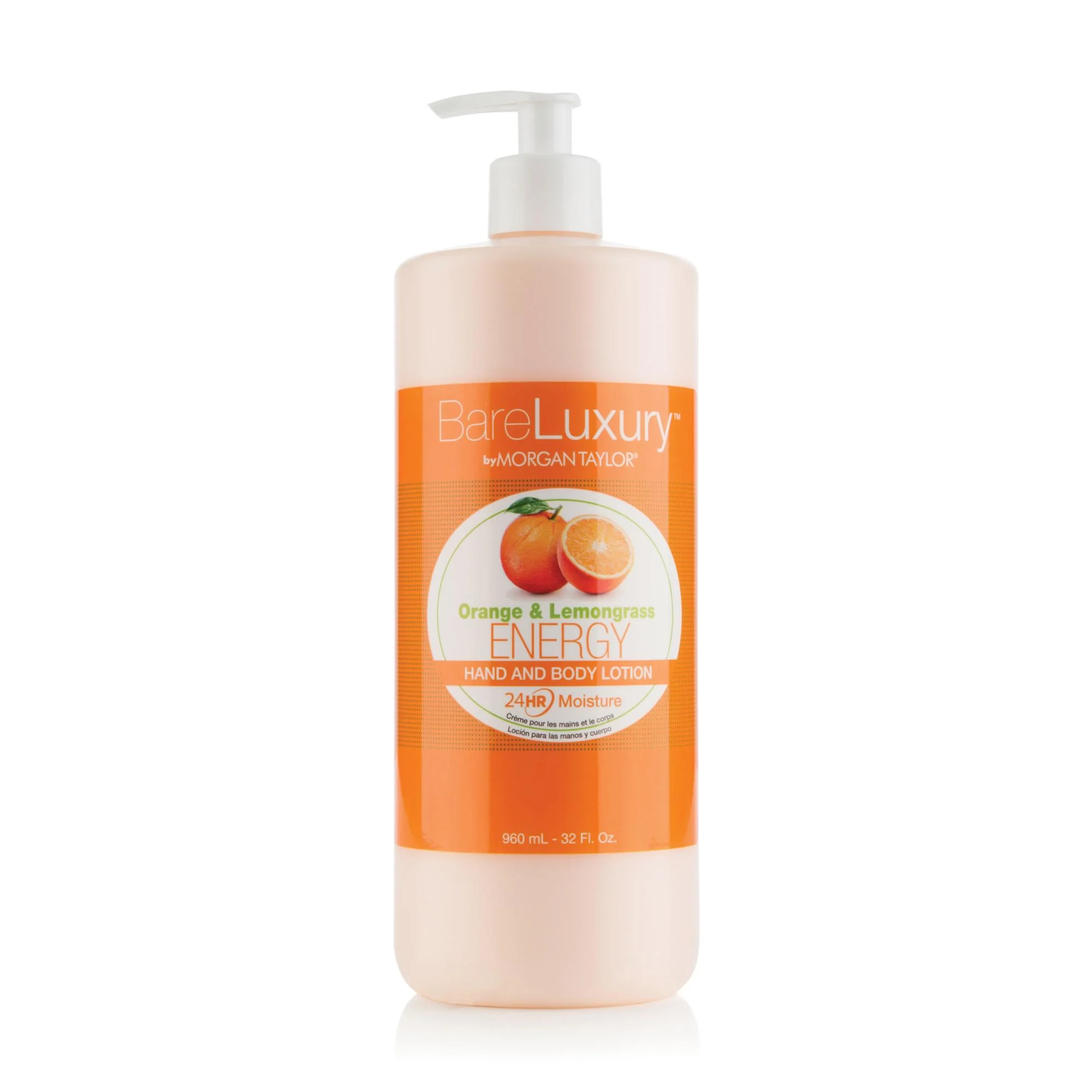 BareLuxury by Morgan Taylor, Energy Orange & Lemongrass Lotion - Image 3