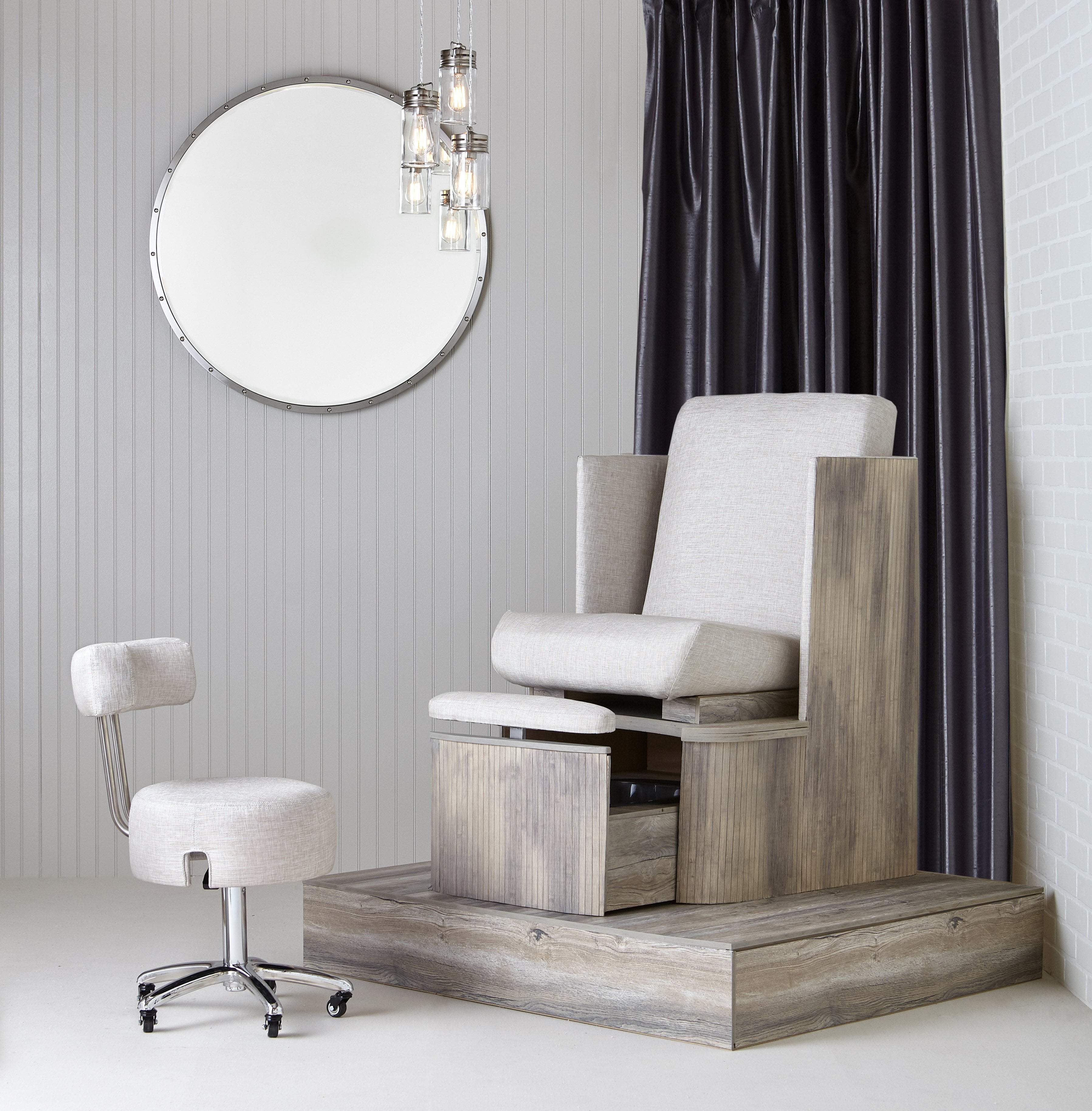 Belava Dorset Pedicure Spa Chair - Lounge Style with Add-On Platform - Image 5