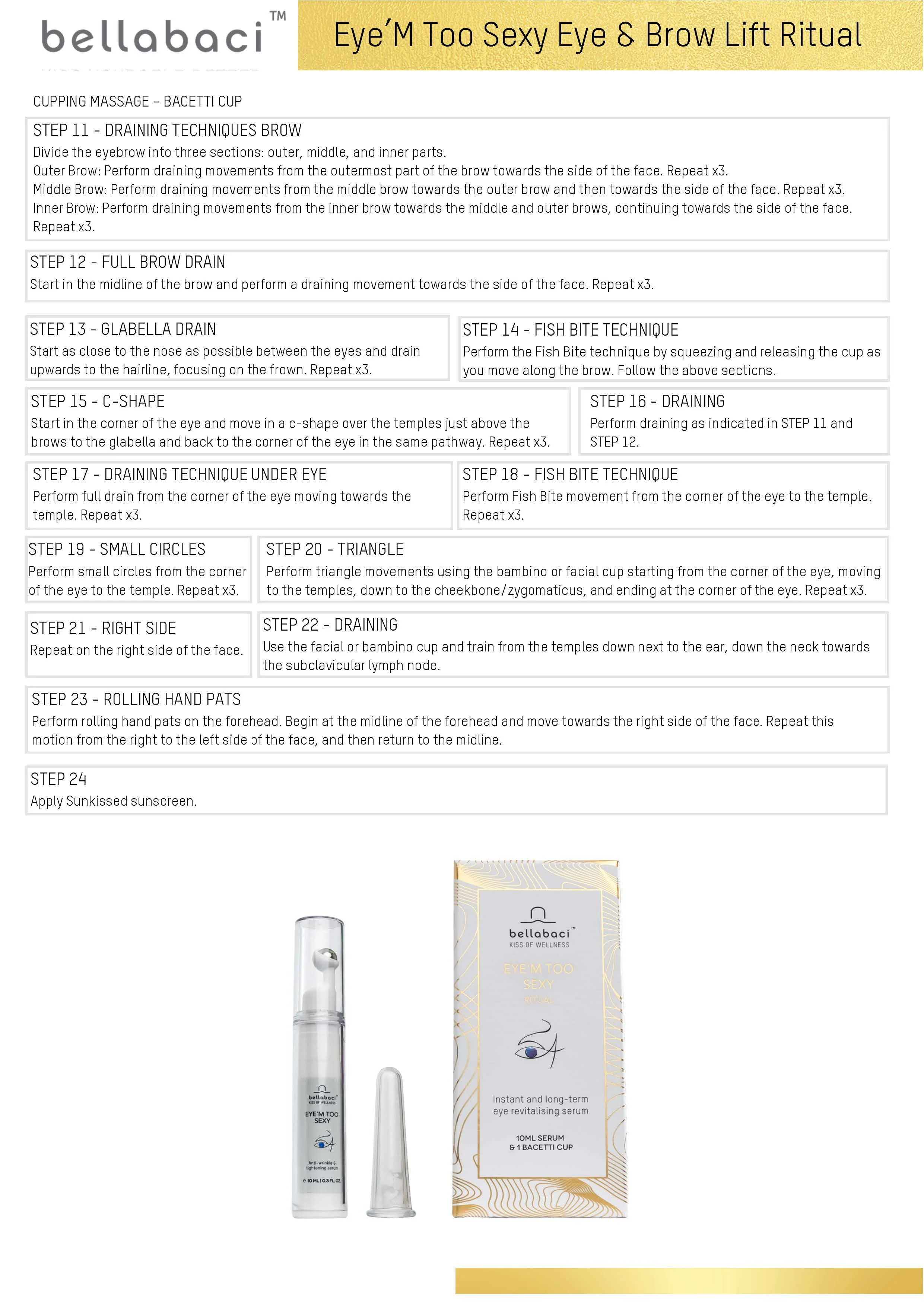Bellabaci Eye'M Too Sexy Eye Ritual Kit, 2 piece - Image 6