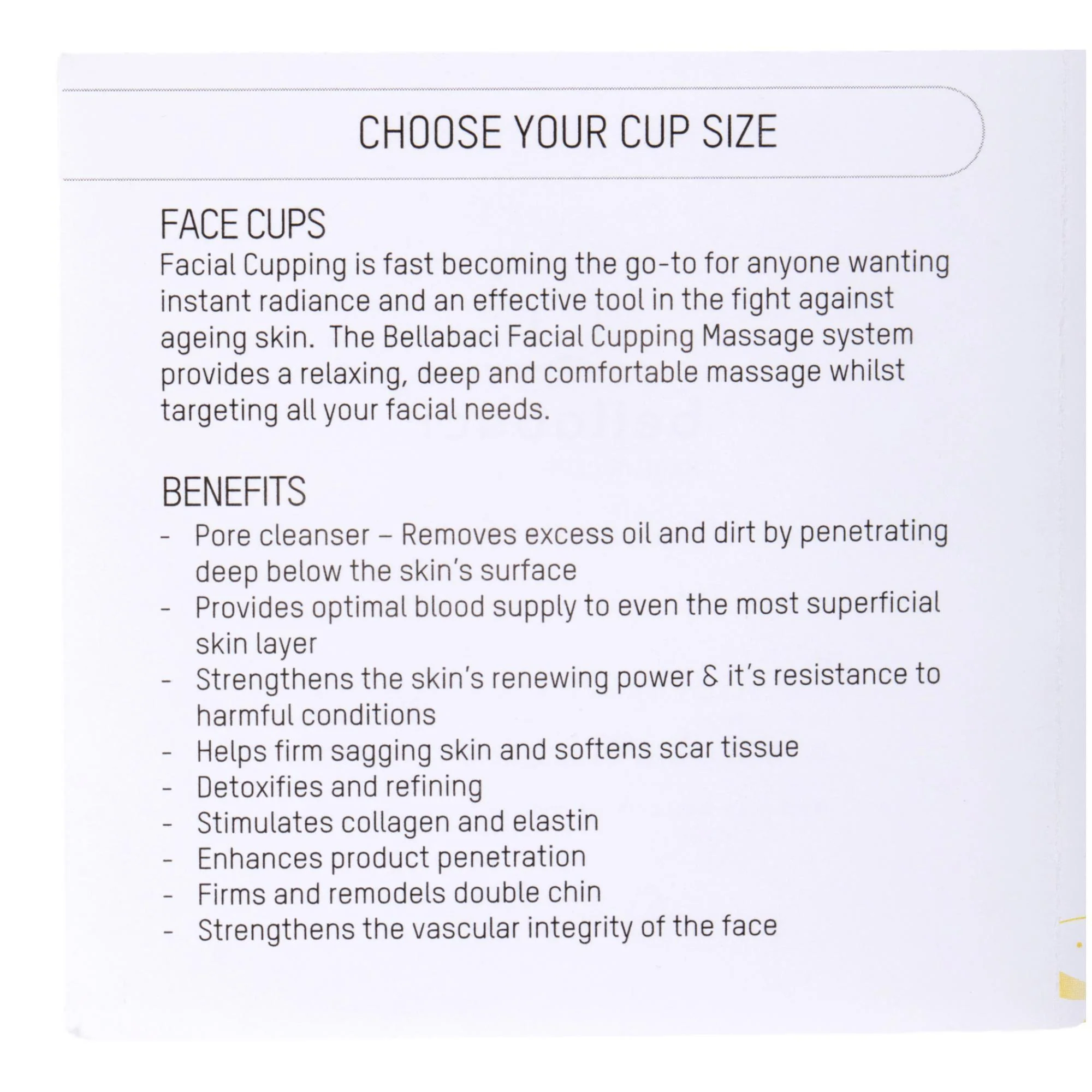 Bellabaci Facial Cups for Facial Cupping - Image 9