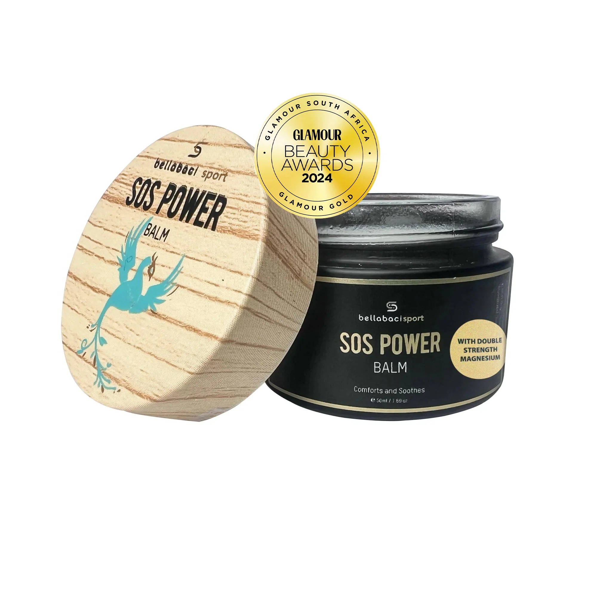 Bellabaci Sport SOS Magnesium Power Balm, 1.69 oz