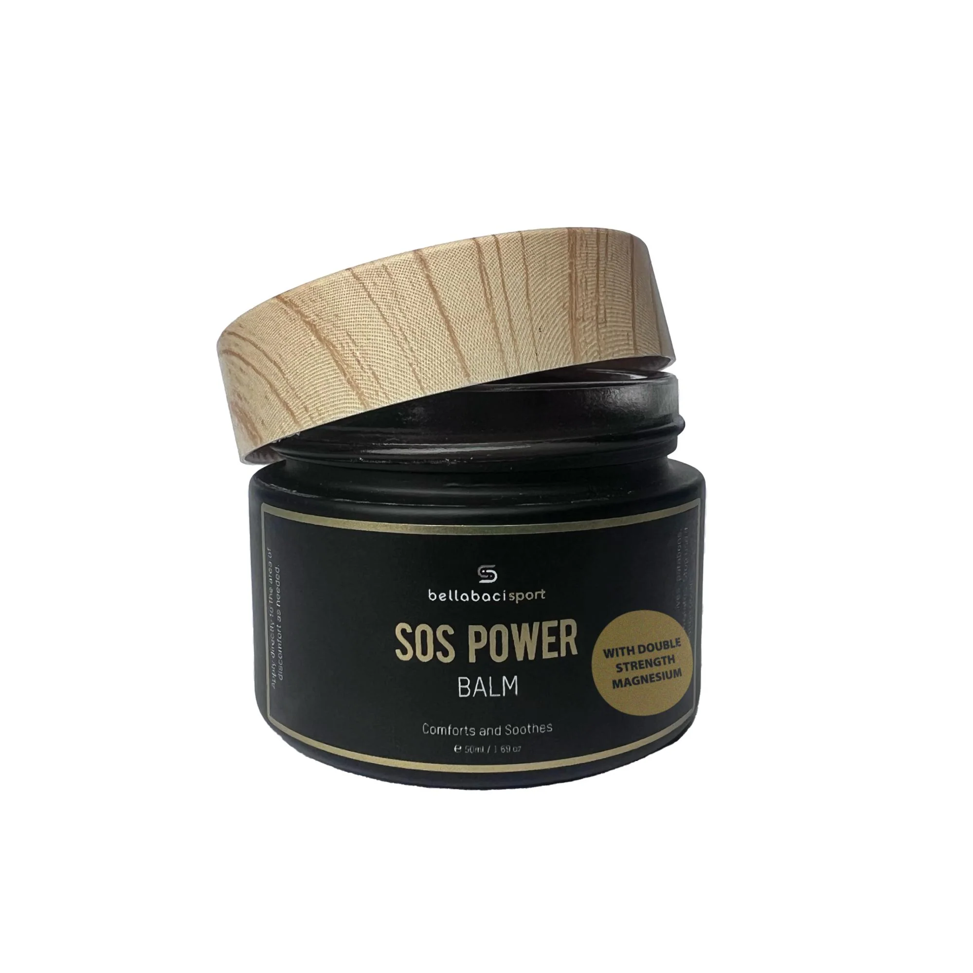 Bellabaci Sport SOS Magnesium Power Balm, 1.69 oz - Image 2