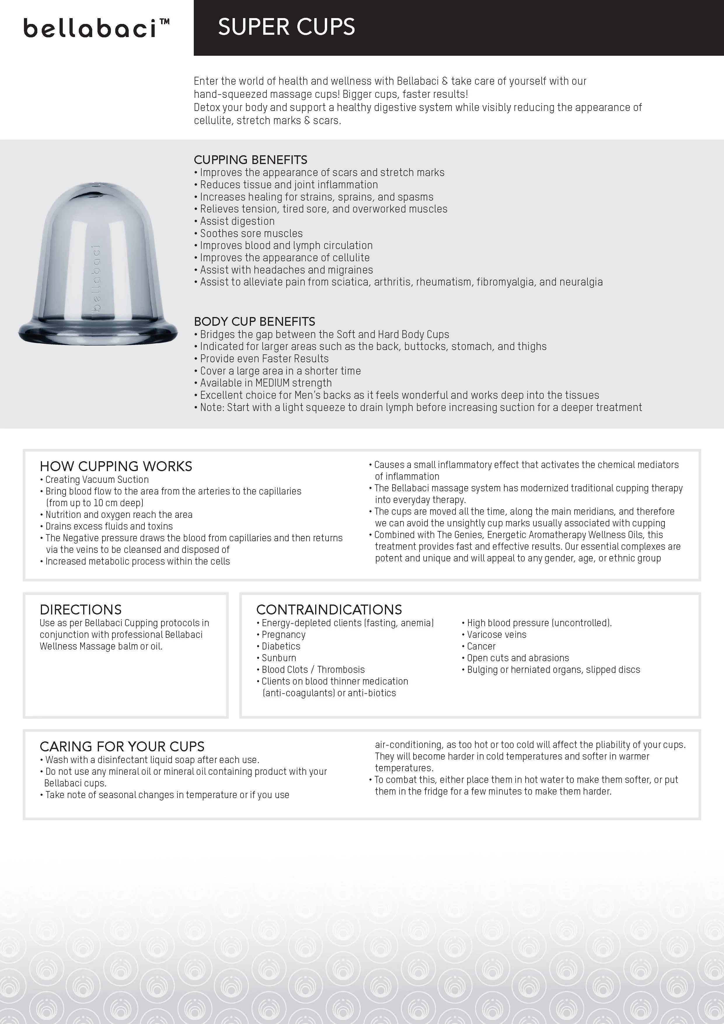 Bellabaci Super Cups Set for Cupping Therapy - Image 8