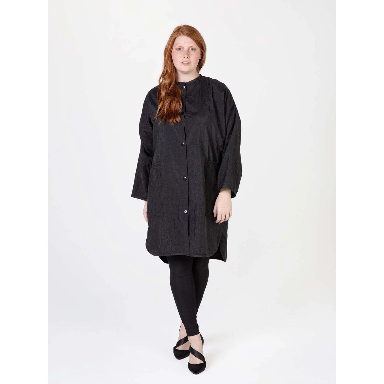 Betty Dain Big Shirt Stylist Tunic, Black - Image 3