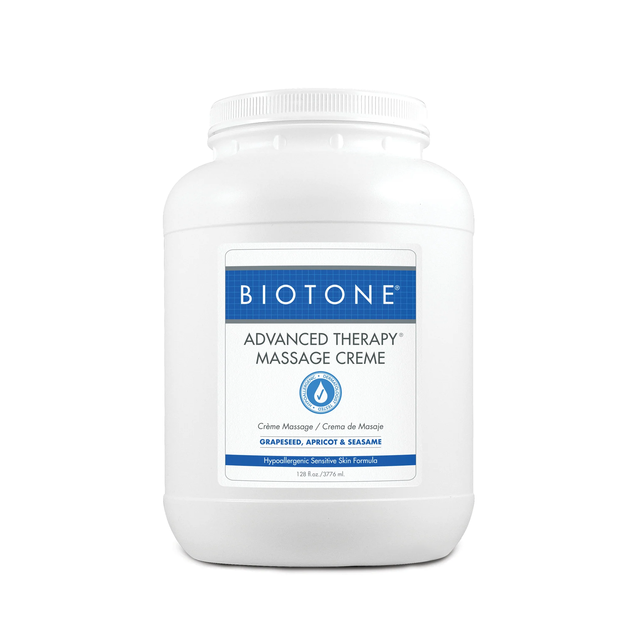 BIOTONE® Advanced Therapy Massage Crème, 1 gallon