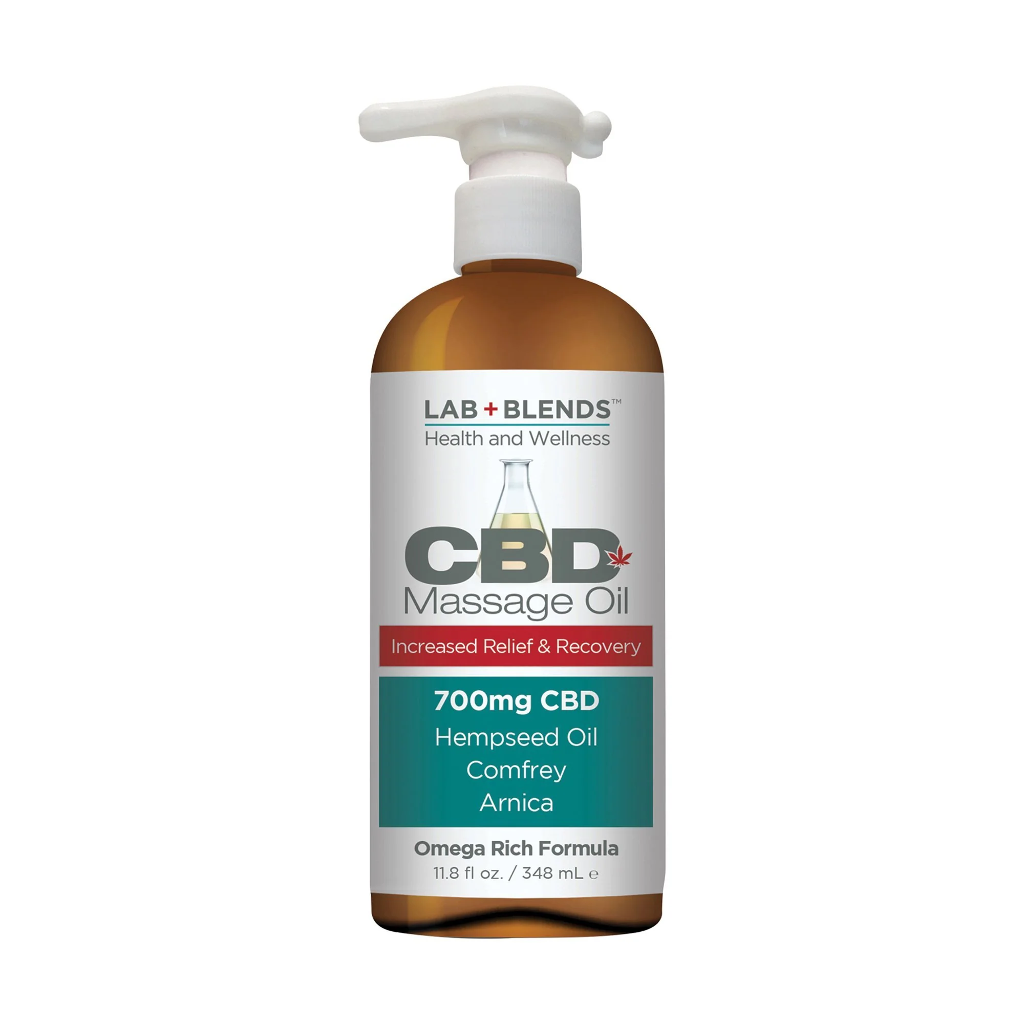 BIOTONE® Lab+Blends CBD Massage Oil 700 mg, 11.8 oz