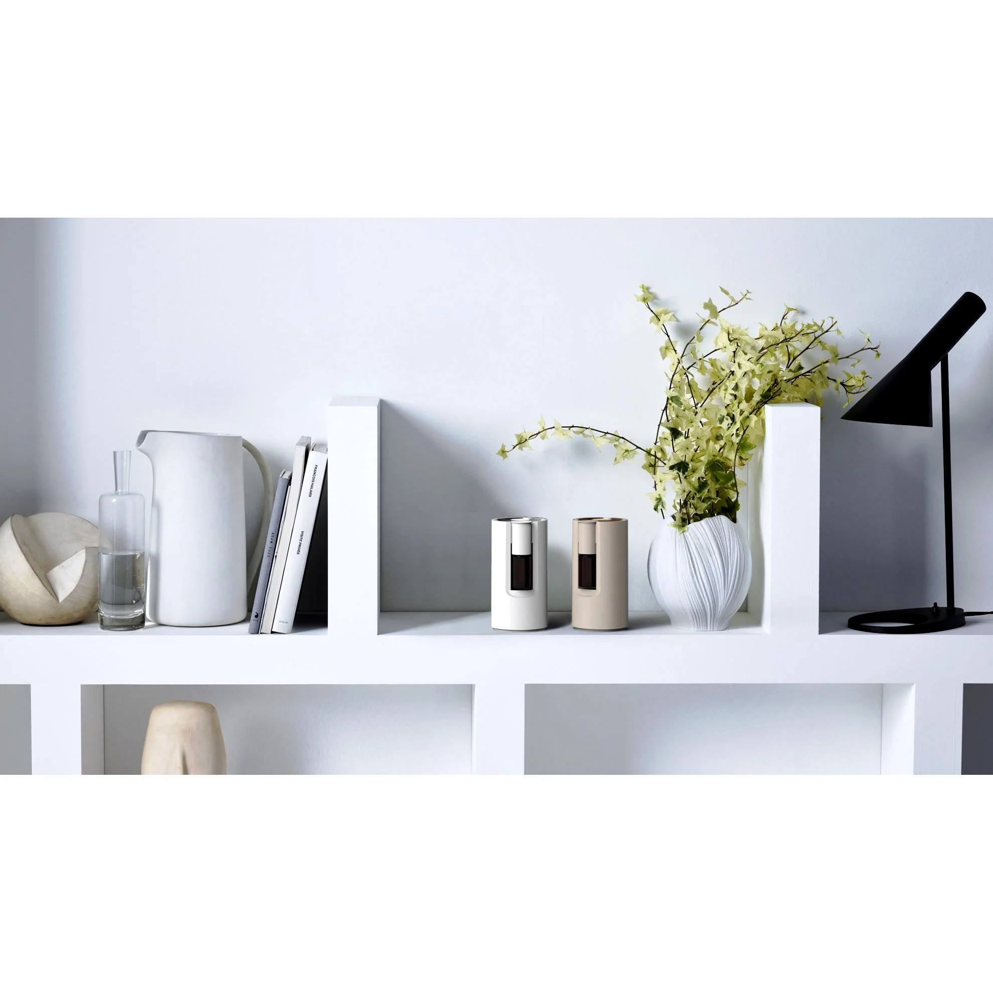 Bloomy Lotus Nebulizing Aroma Diffuser, The Bamboo, White - Image 5