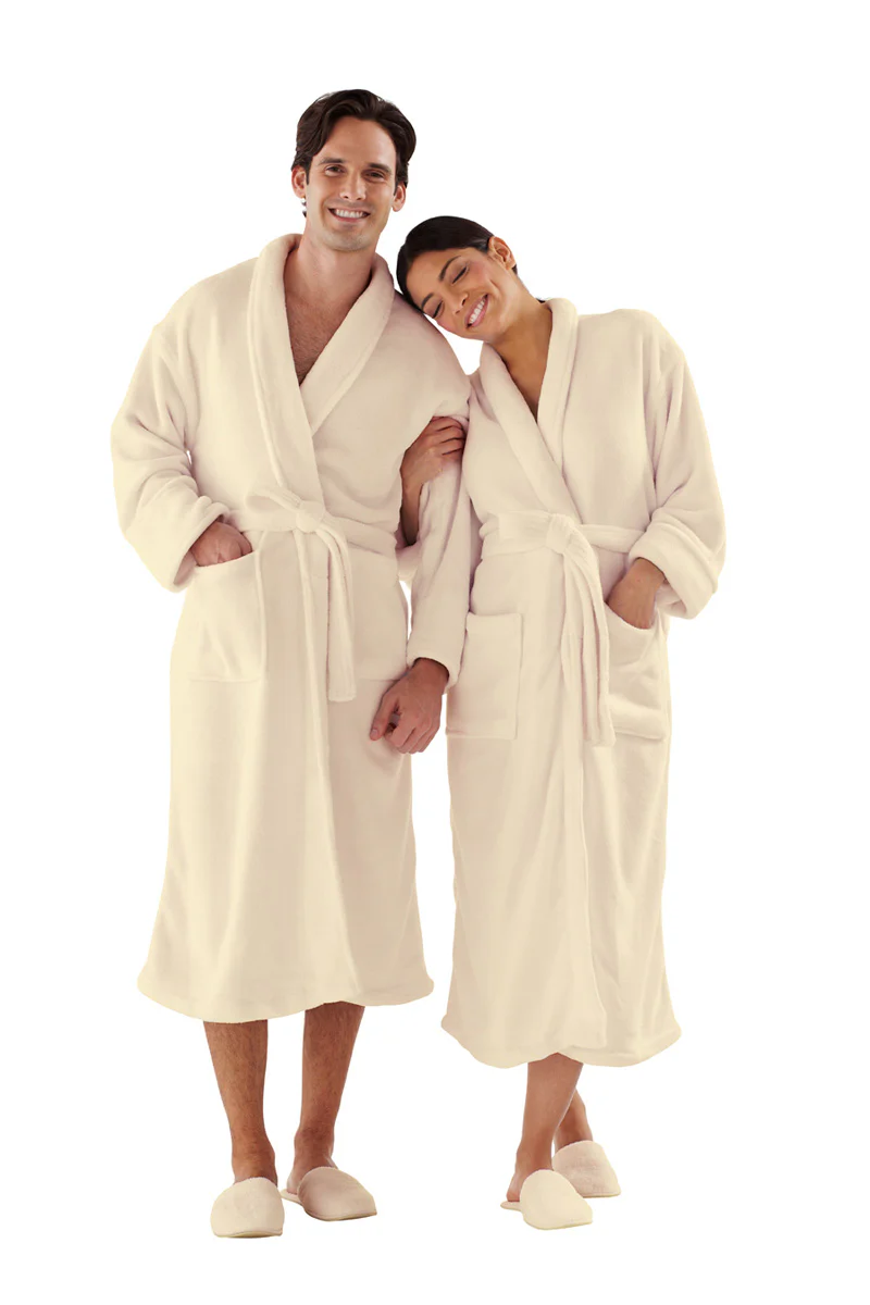 Boca Terry Microterry Shawl Collar Robe - Image 2