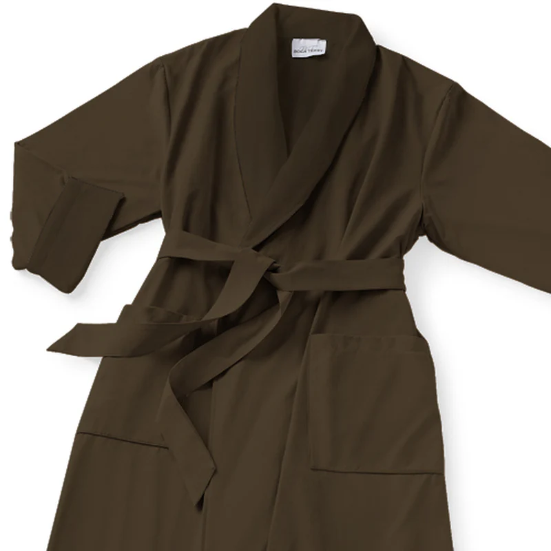 Boca Terry Shawl Collar Microfiber Robe w/ Plush Lining - Image 5