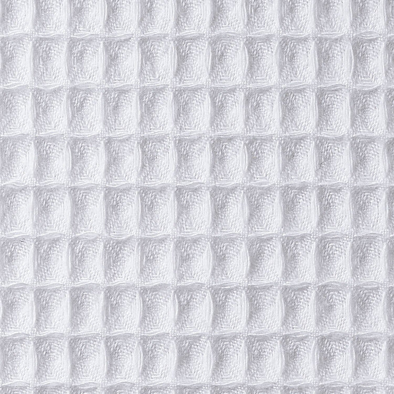 Boca Terry Shawl Waffle Robe, White - Image 2
