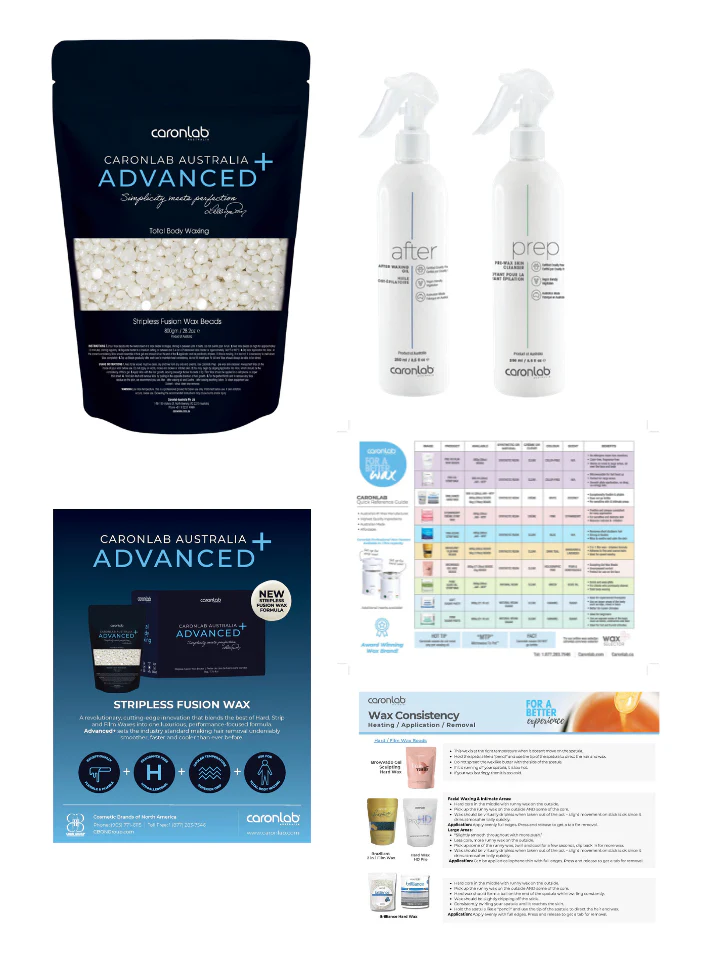 Caronlab Advanced+ Stripless Fusion Wax Starter Kit