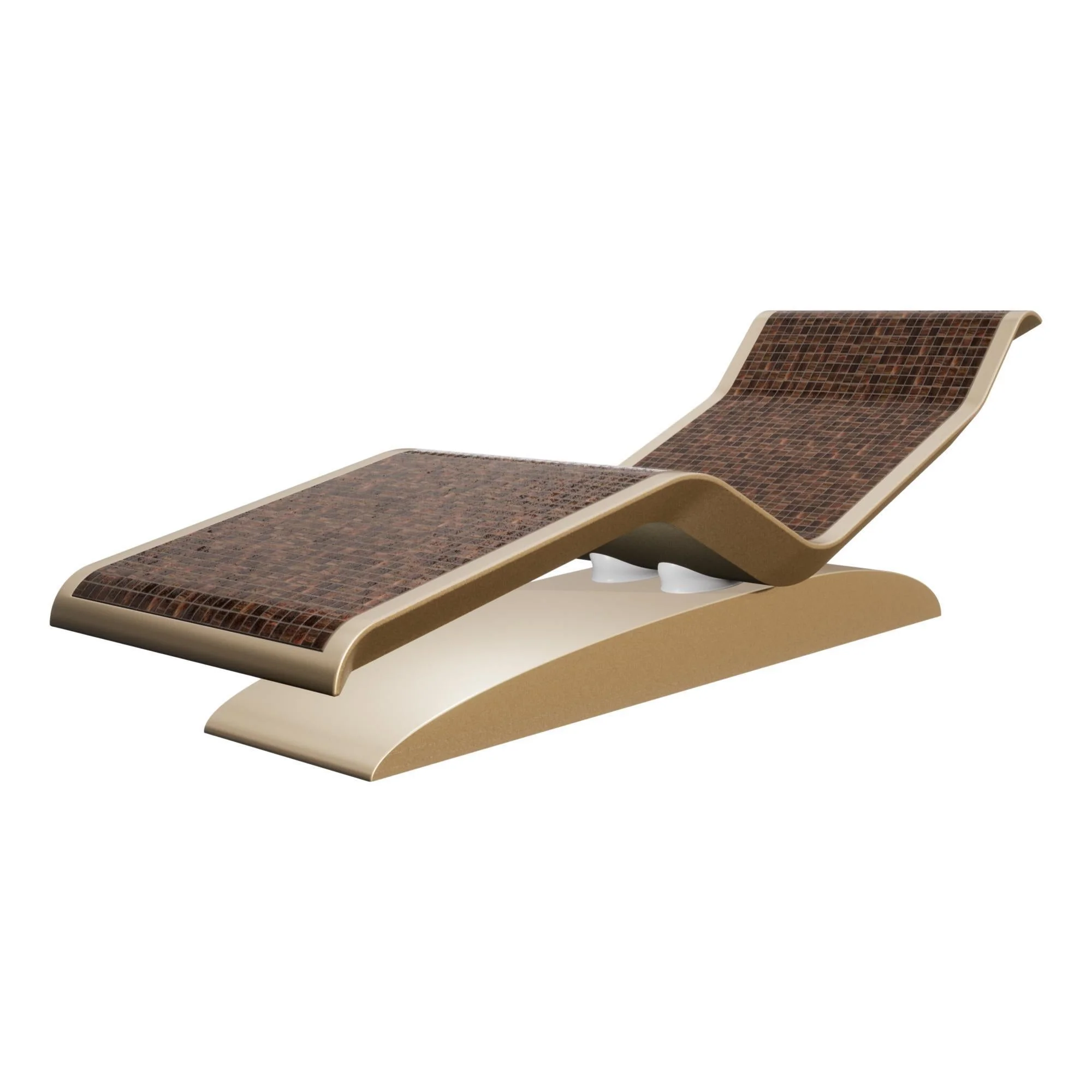 Diva Ceramico Moderno Heated Lounger by Fabio Alemanno - Image 3