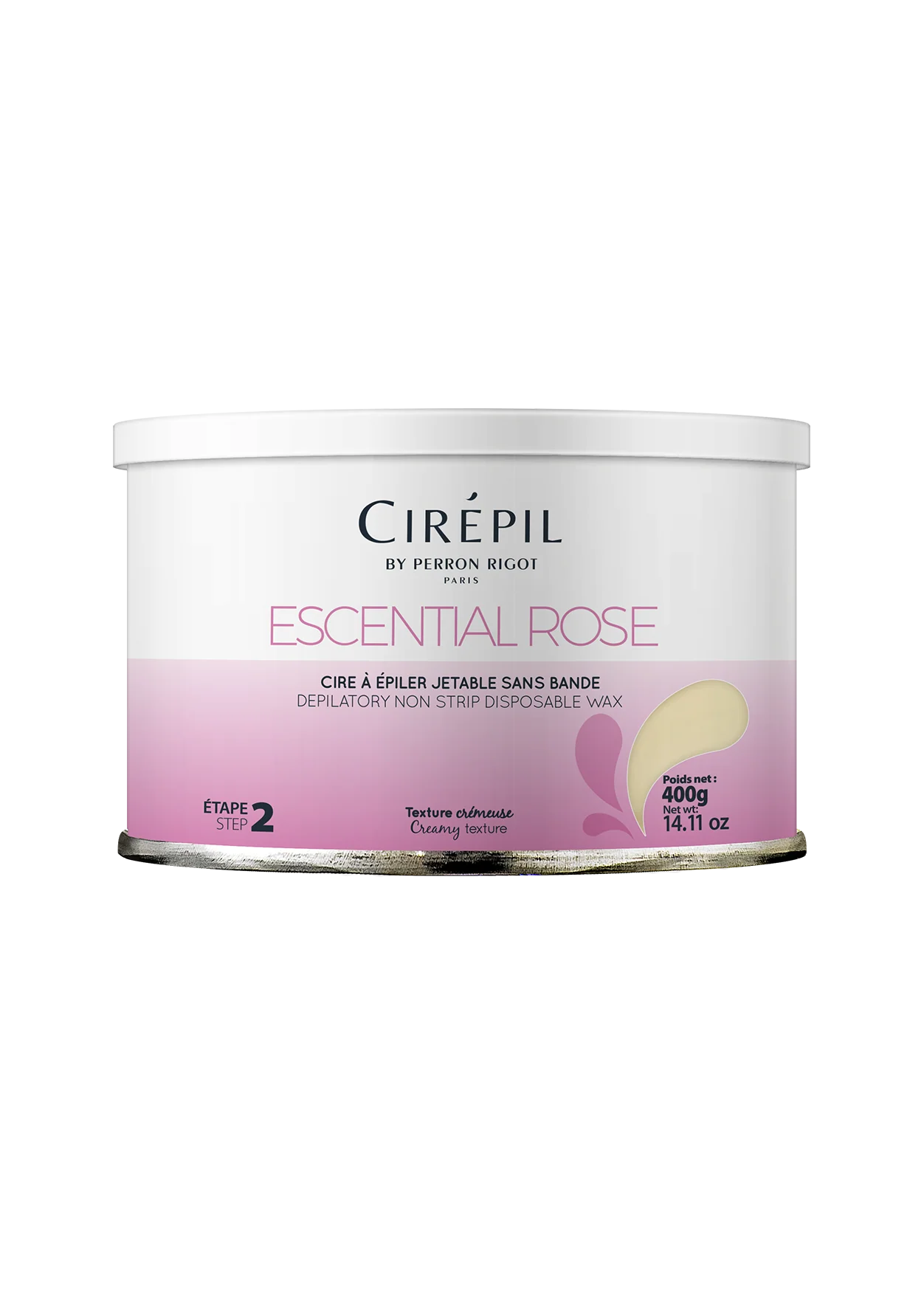 Cirepil Hard Wax Beads, Escential Rose