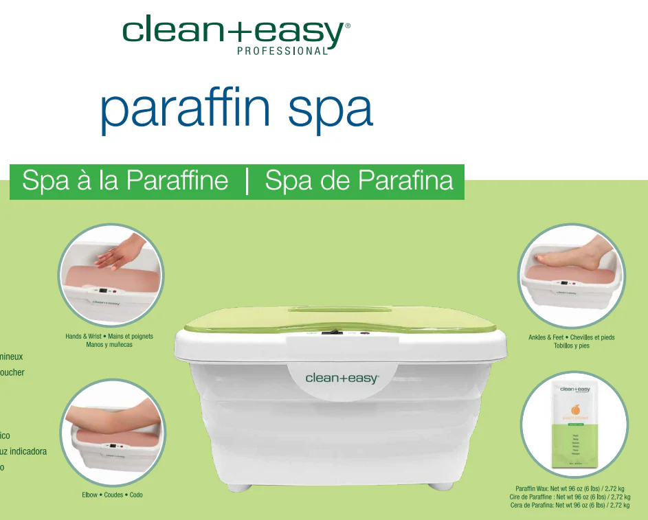 Clean + Easy Non-Digital Paraffin Spa w/ Peach Paraffin, 6 lbs. - Image 3