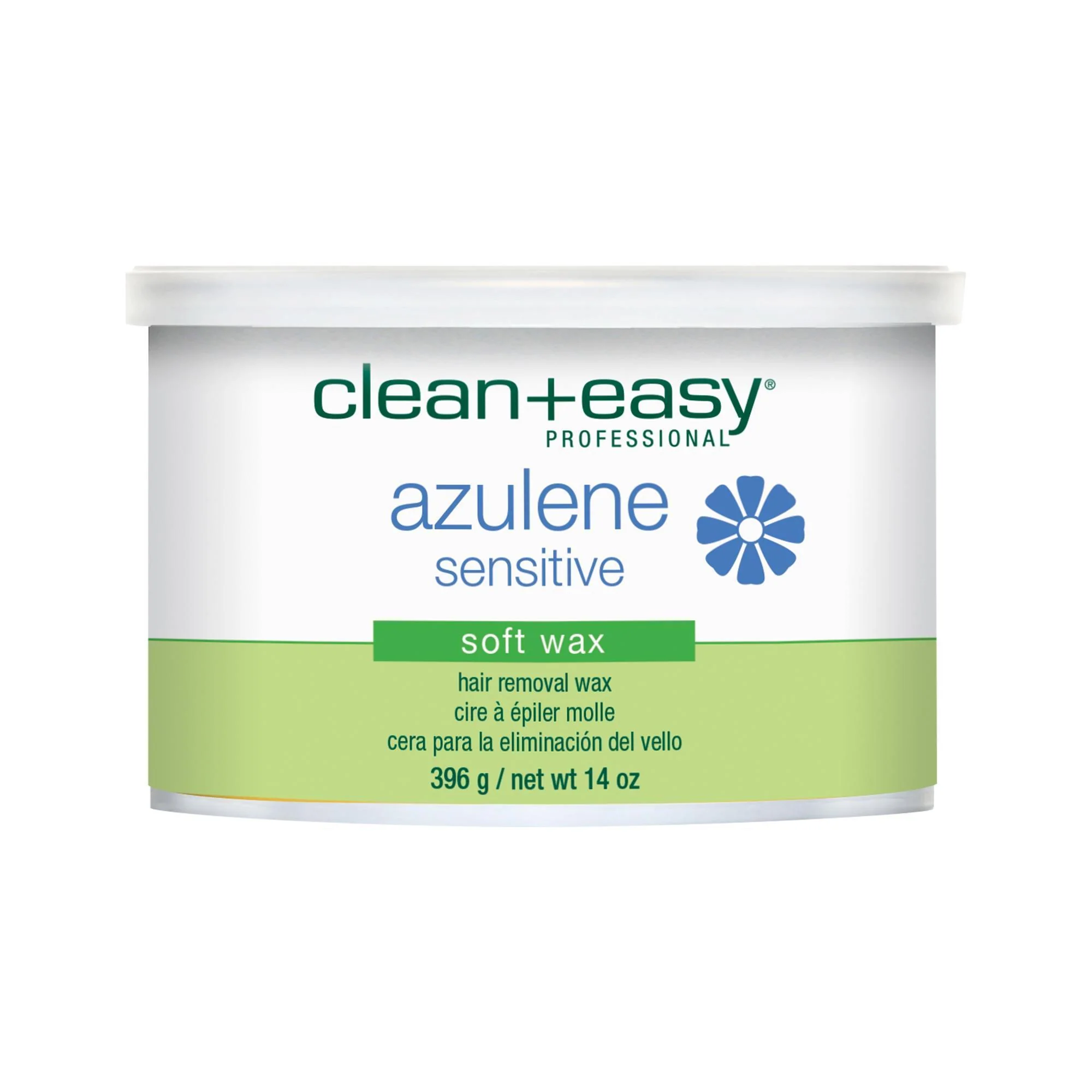 Clean + Easy Soft Wax, Azulene Sensitive, 14 oz