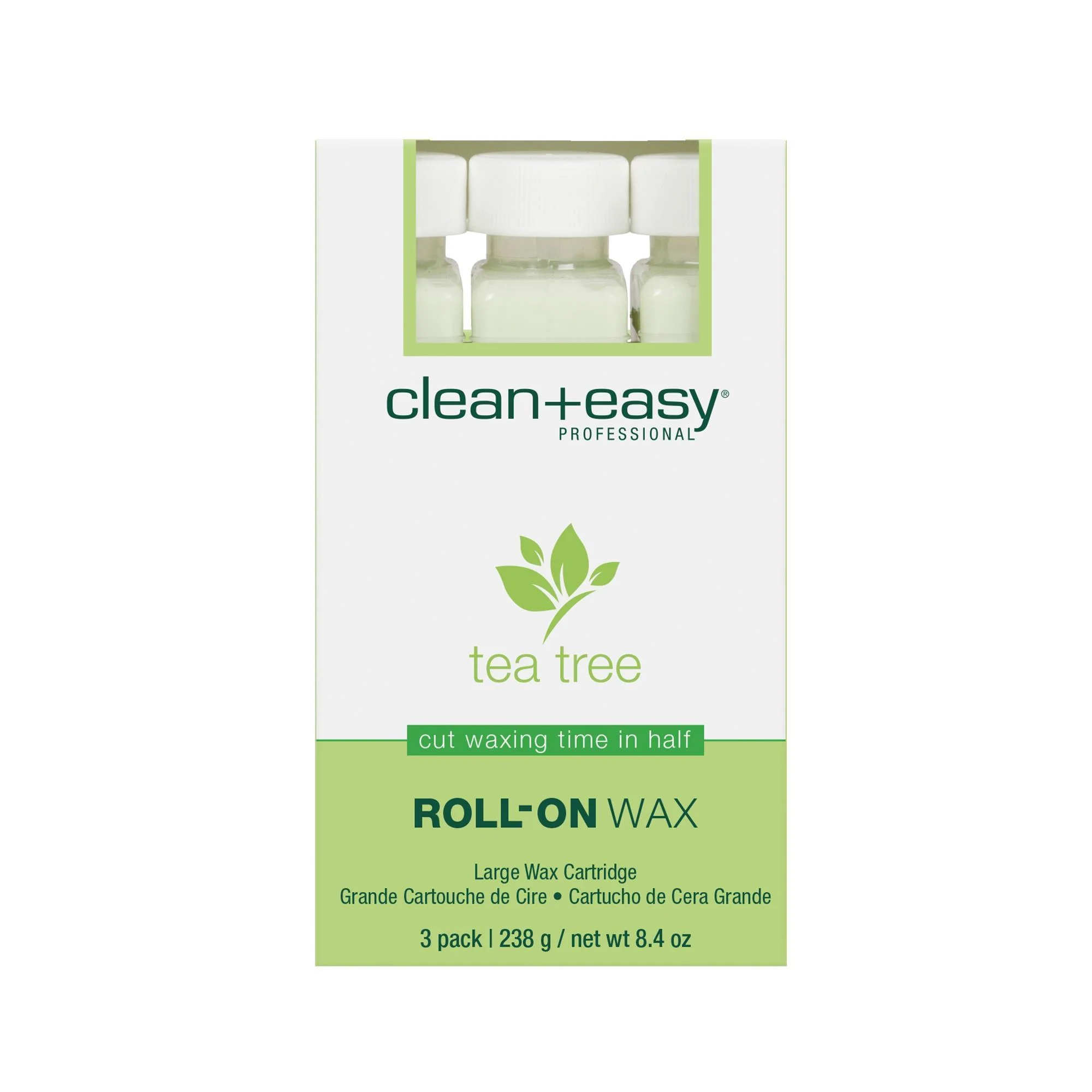 Clean + Easy Tea Tree Wax, Large Refill, 3 pc