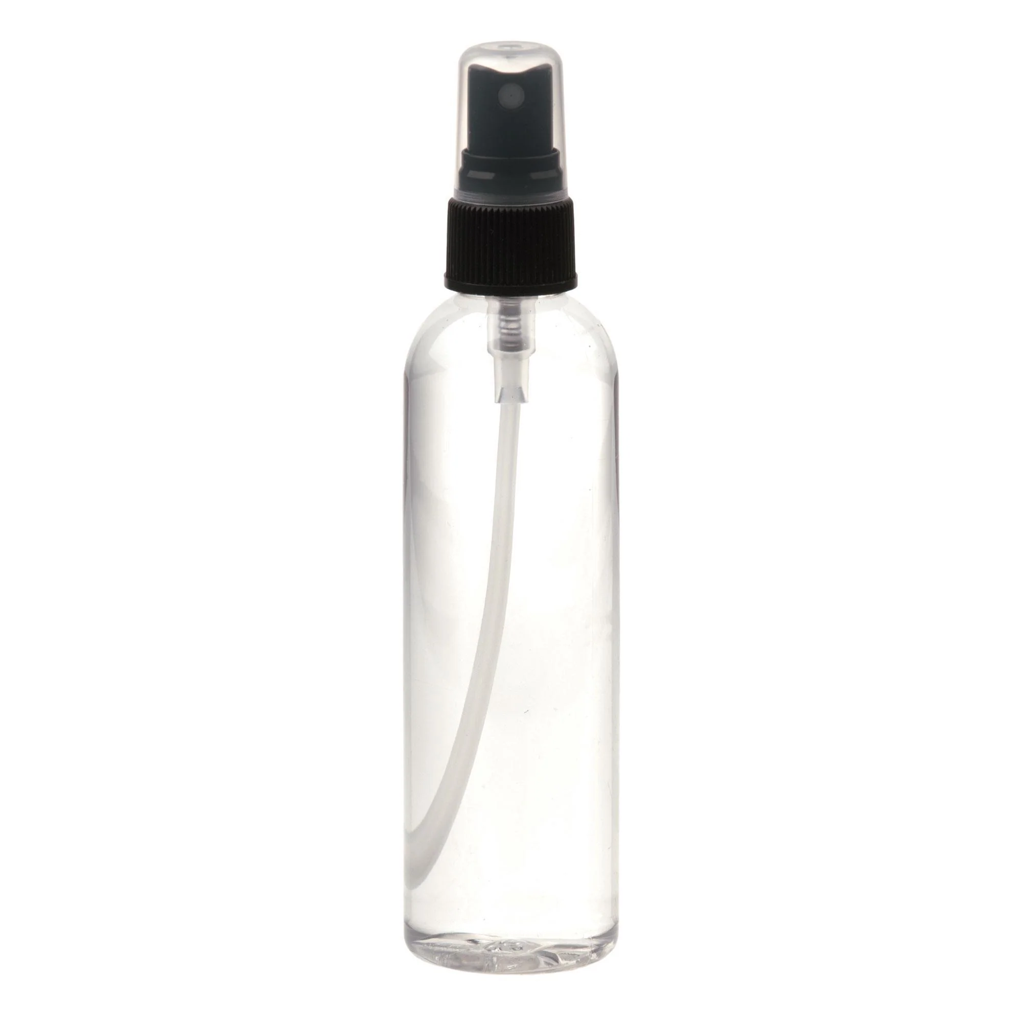 Clear Bottle with Spray Cap