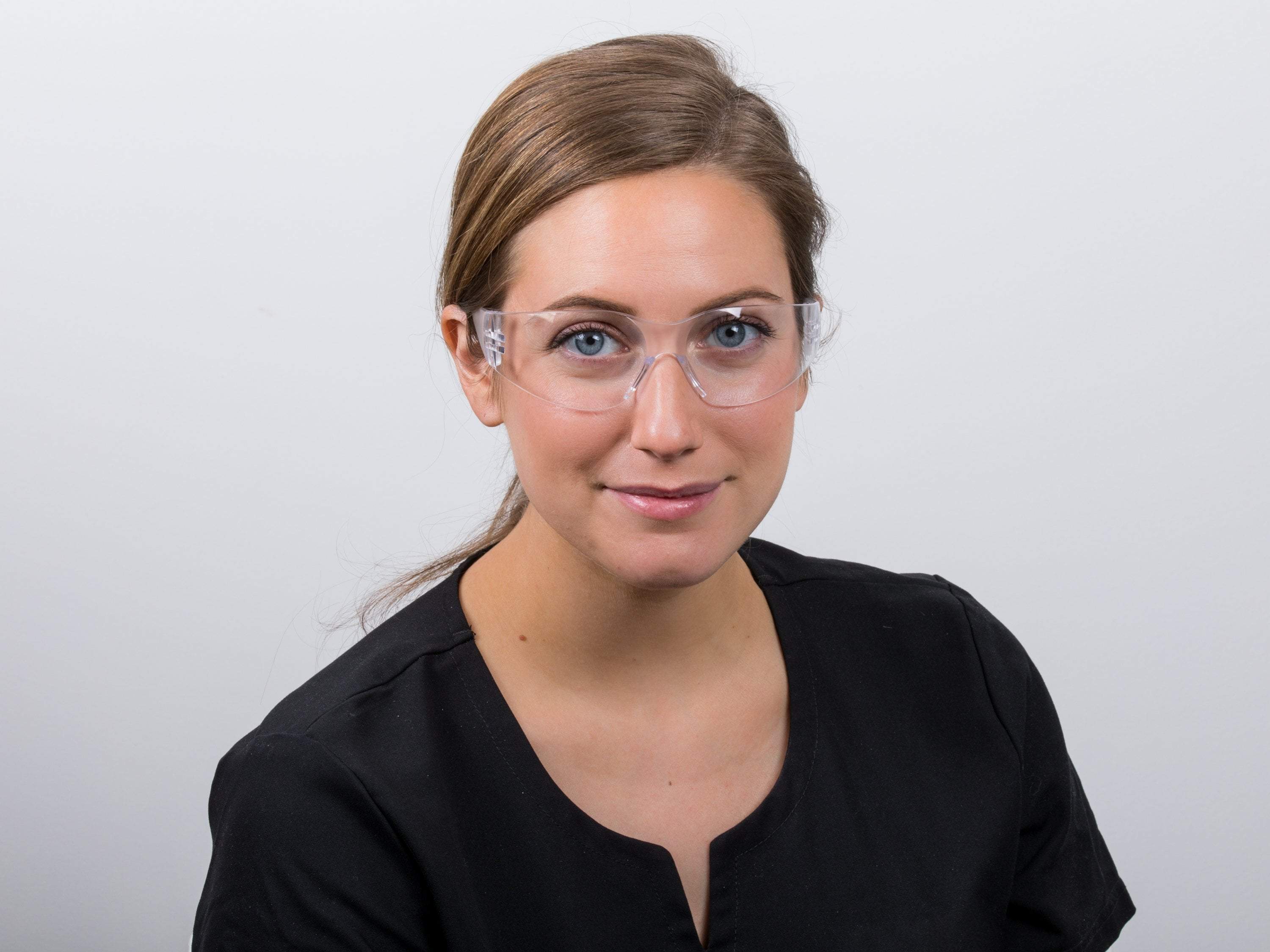 Clear Eye Protective Safety Glasses - Image 3