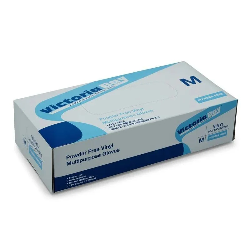 Clear Vinyl Powder Free Gloves, 100 ct - Image 3