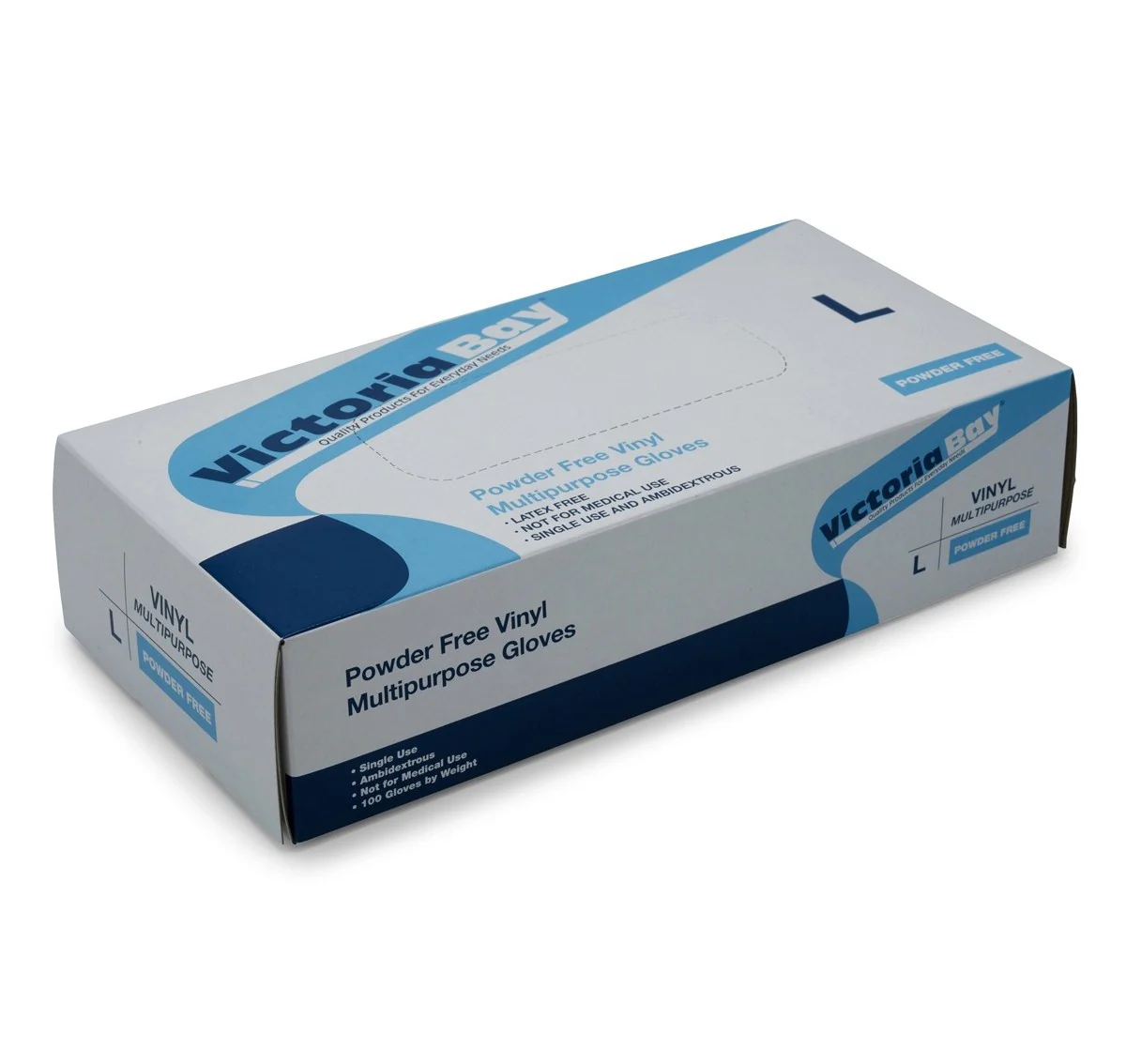 Clear Vinyl Powder Free Gloves, 100 ct - Image 4