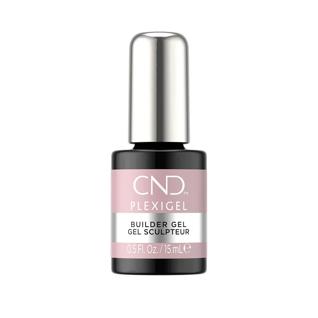 CND Enhancements, Plexigel Builder, Clearly Pink, 0.5 fl oz