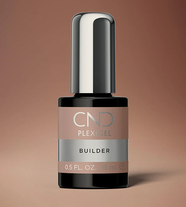 CND Enhancements, Plexigel, Builder, Spiced Taffy, 0.5 fl oz