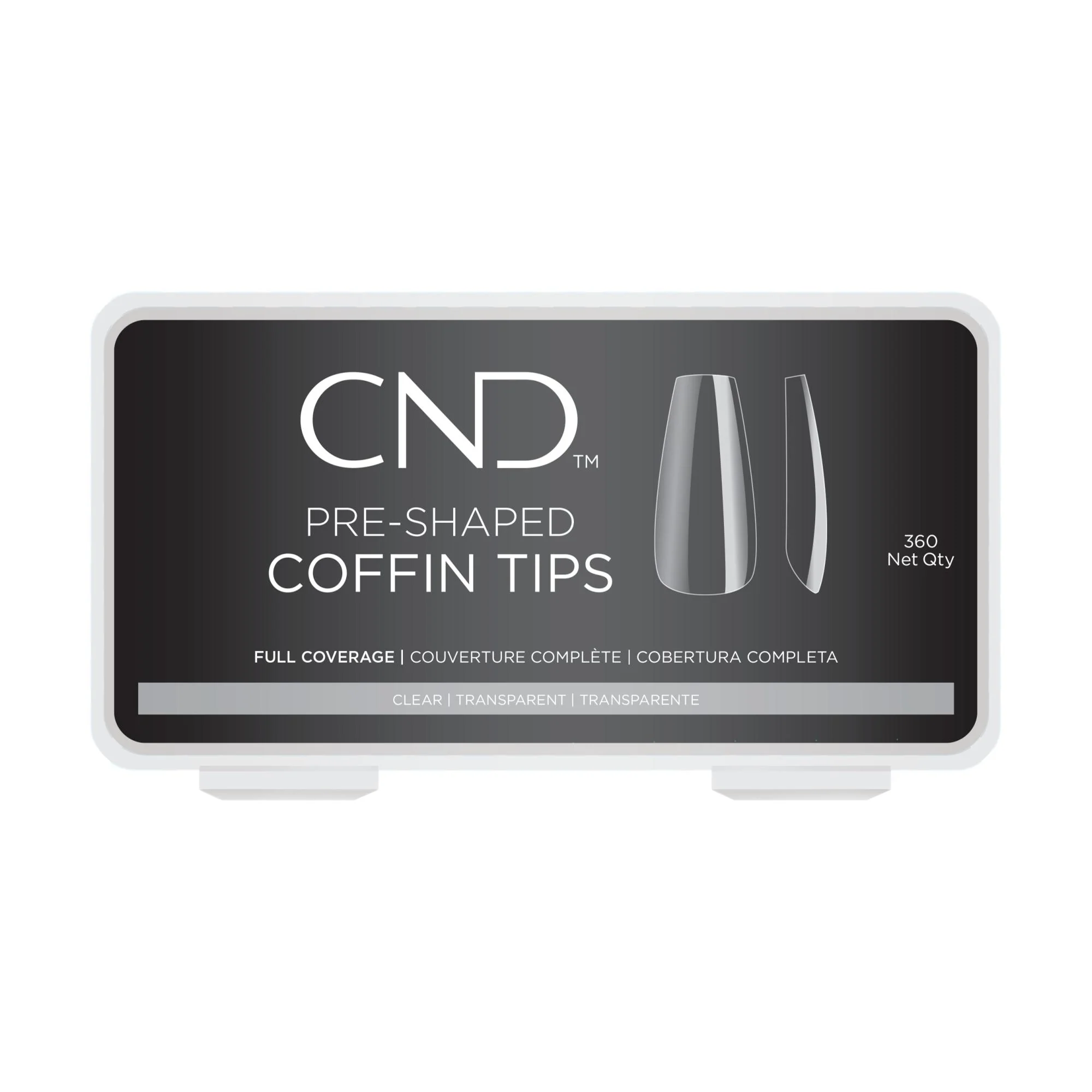 CND Enhancements, Pre-Shaped Coffin Tips - Image 2